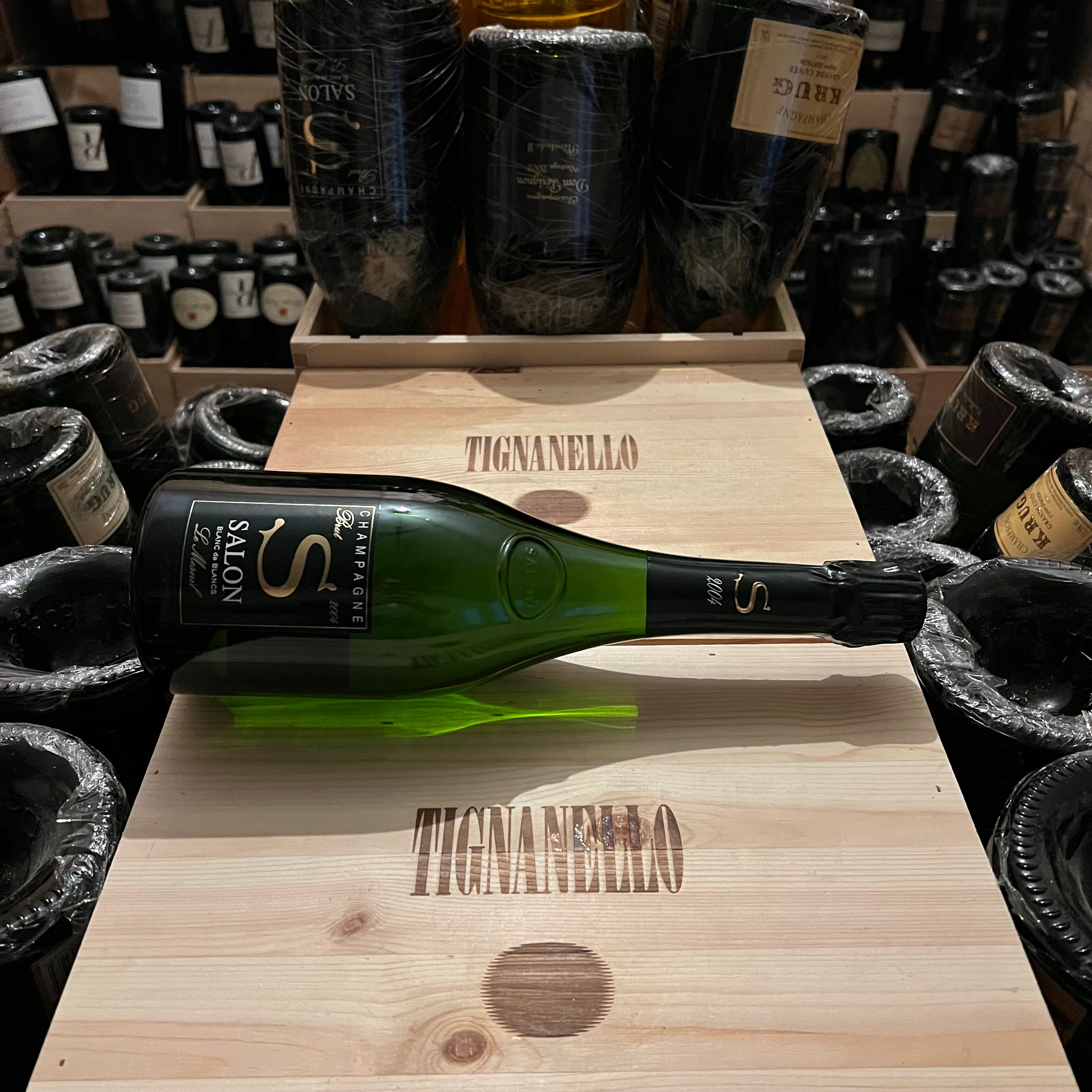 Salon 2004 "Cuvée S Le Mesnil" Blanc de Blancs Edition 2019