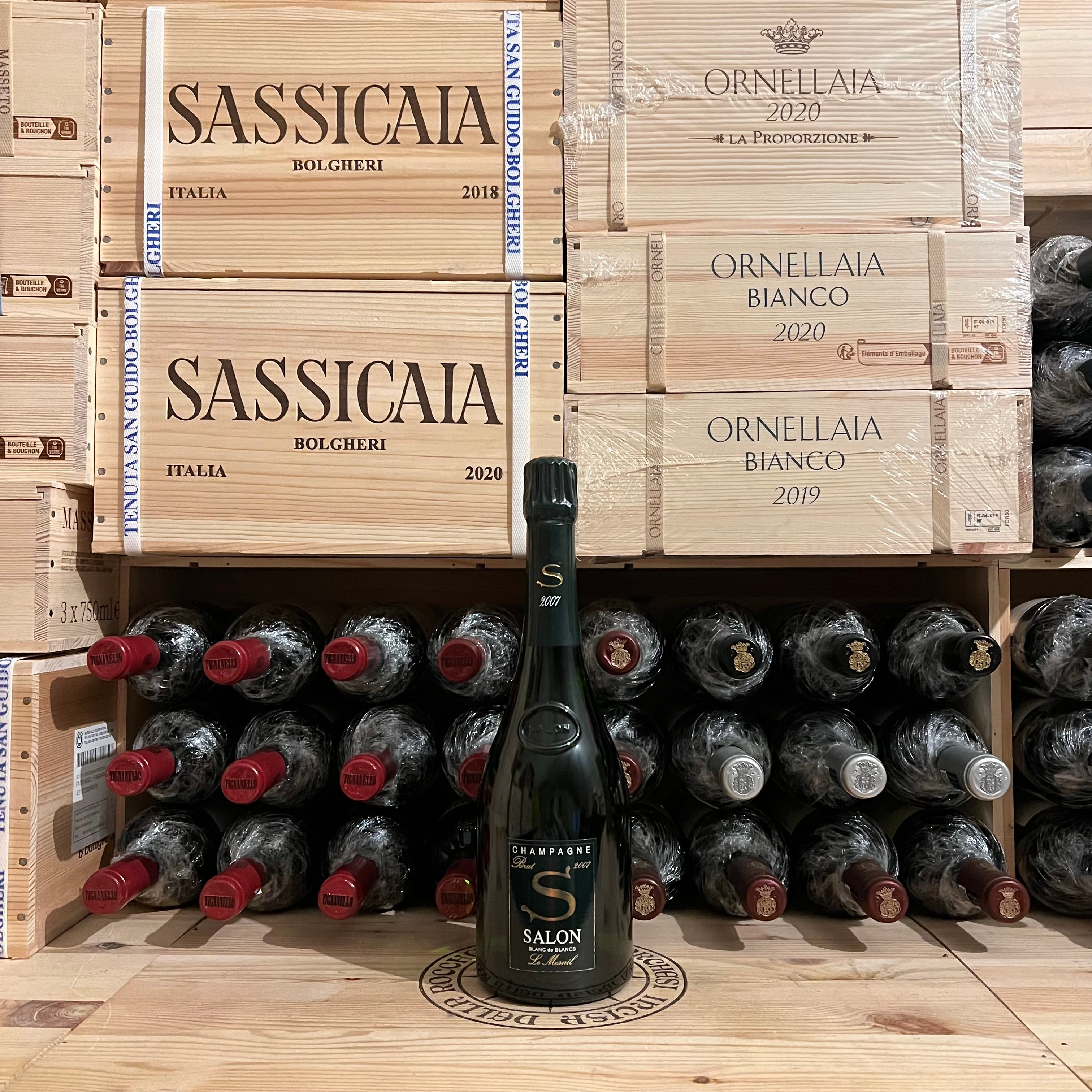 Salon 2007 "Cuvée S Le Mesnil" Blanc de Blancs Edition 2019