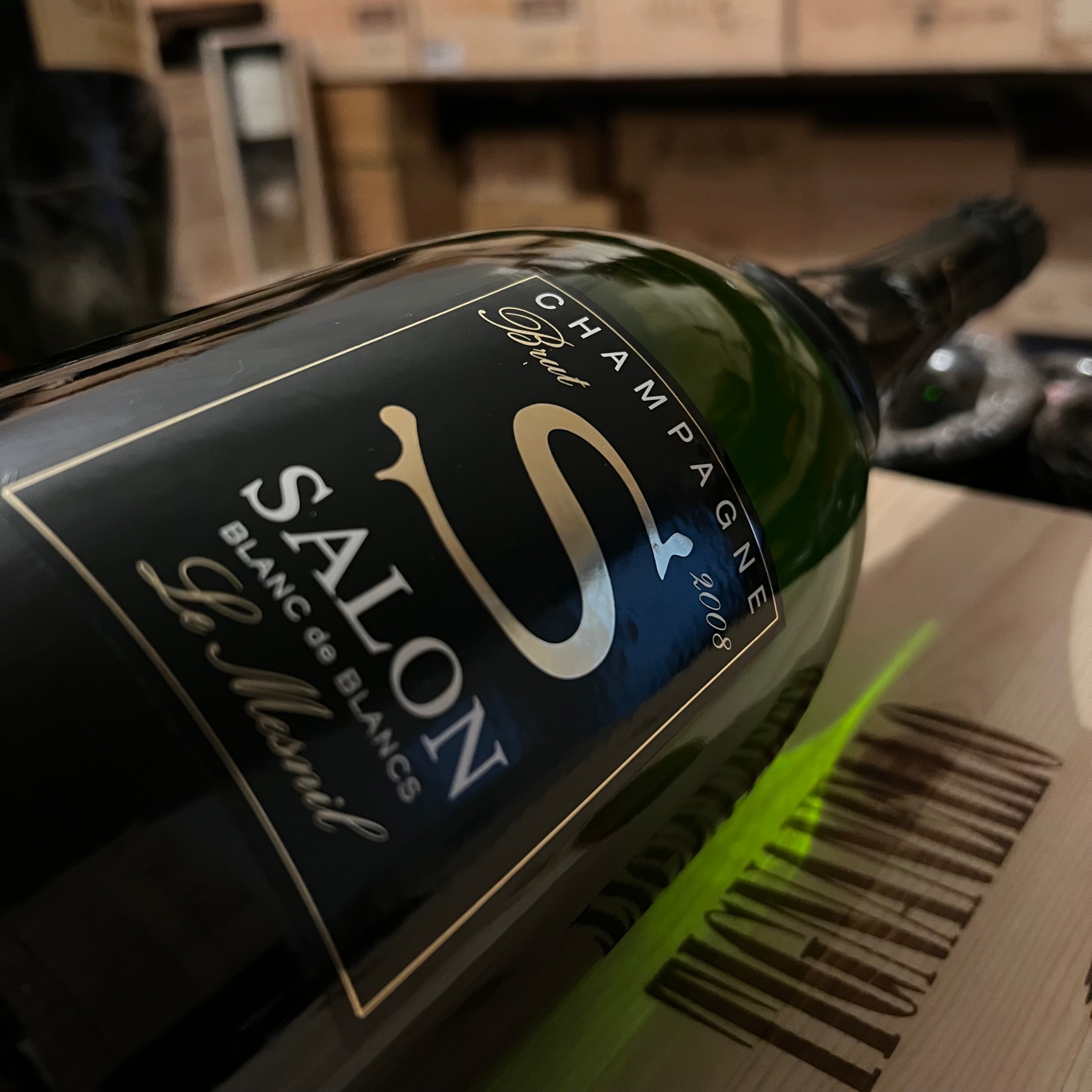 Salon 2008 "Cuvée S Le Mesnil" Brut Blanc de Blancs Magnum 1,5 l 2019 Edition