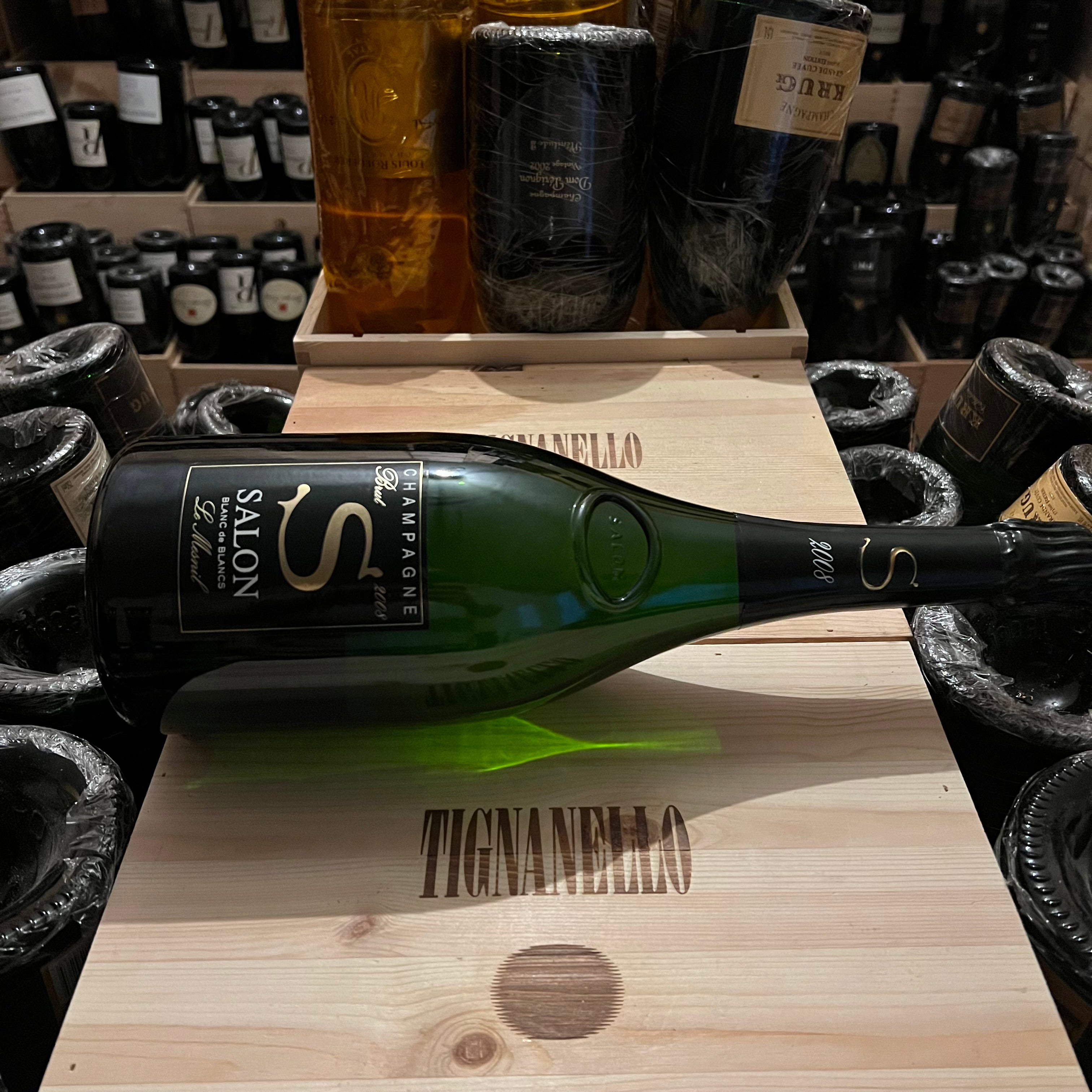 Salon 2008 "Cuvée S Le Mesnil" Brut Blanc de Blancs Magnum 1,5 l 2019 Edition
