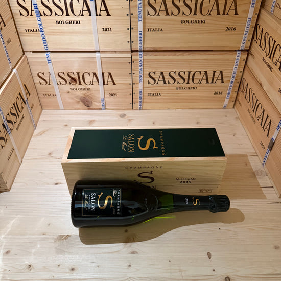 Salon 2015 "Cuvée S Le Mesnil" Brut Blanc de Blancs - in Cassa Legno