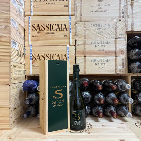Salon 2015 "Cuvée S Le Mesnil" Brut Blanc de Blancs - in Cassa Legno
