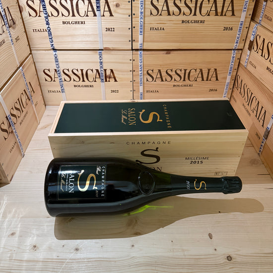 Salon 2015 Magnum "Cuvée S Le Mesnil" Brut Blanc de Blancs - in Cassa Legno