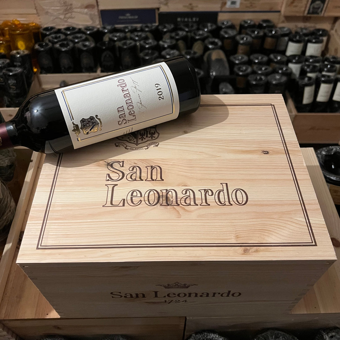 San Leonardo 2019 Tenuta San Leonardo - Cassa Legno 6 Bottiglie