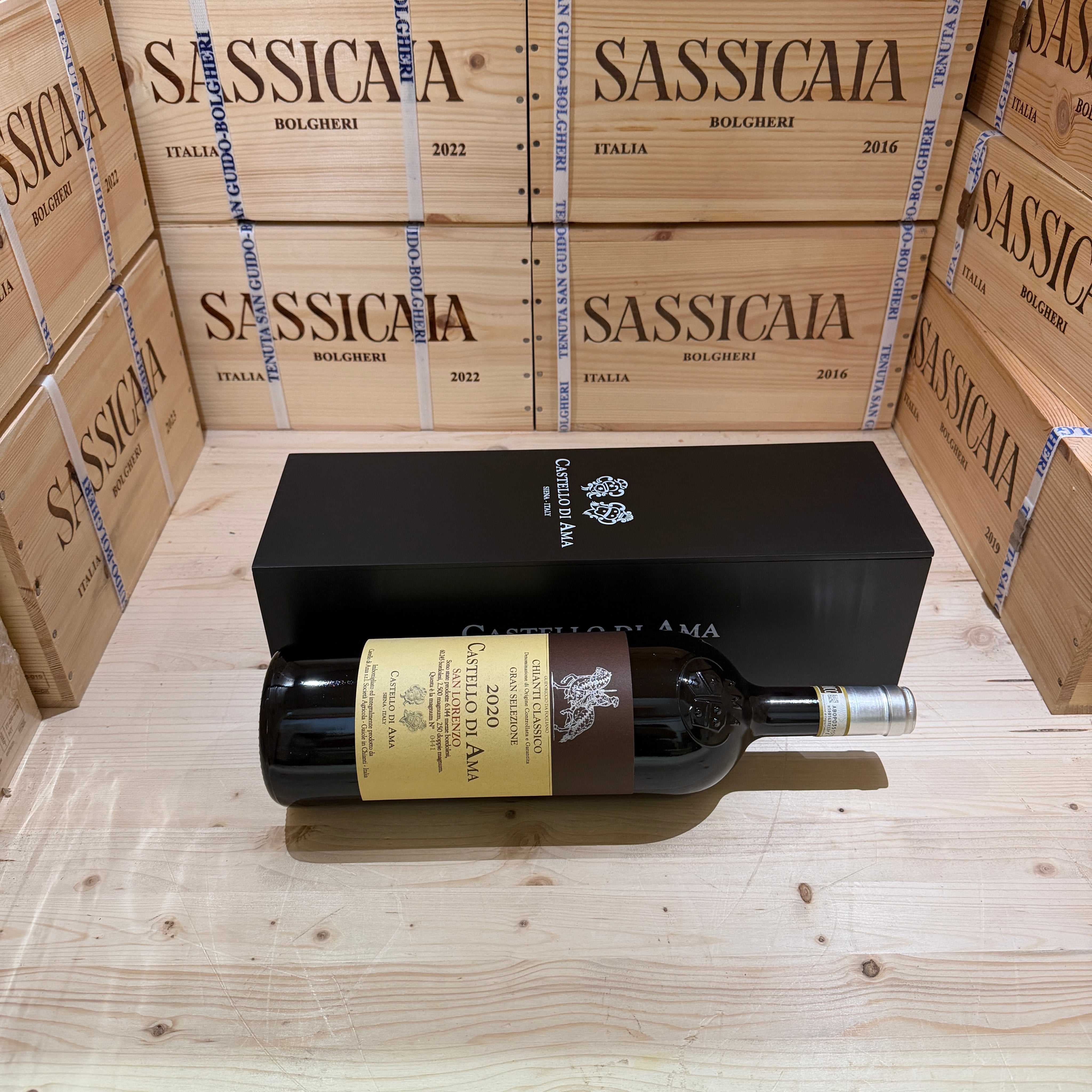 San Lorenzo 2020 Magnum Castello di Ama Chianti Classico Gran Selezione - in Cassa Legno