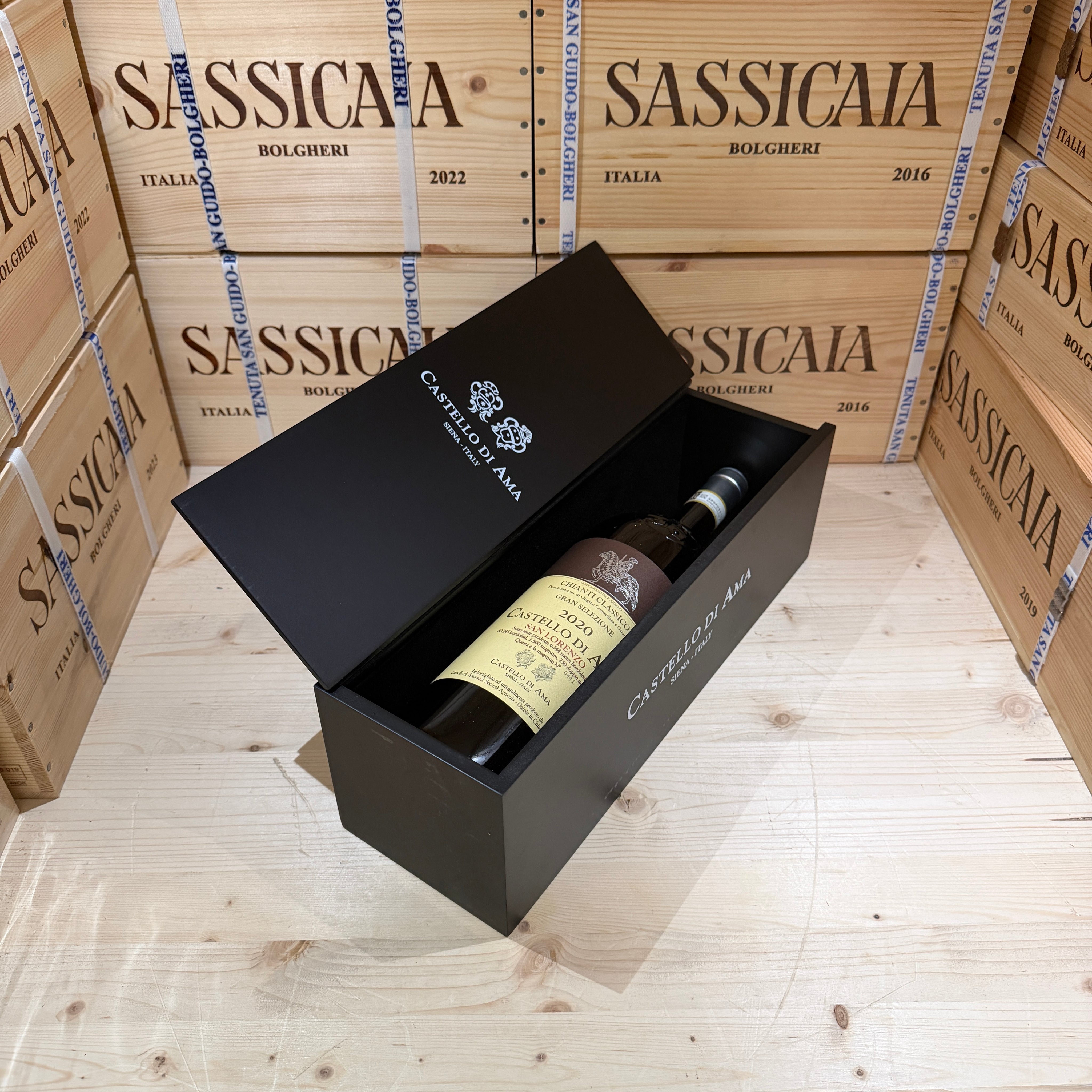 San Lorenzo 2020 Magnum Castello di Ama Chianti Classico Gran Selezione - in Cassa Legno