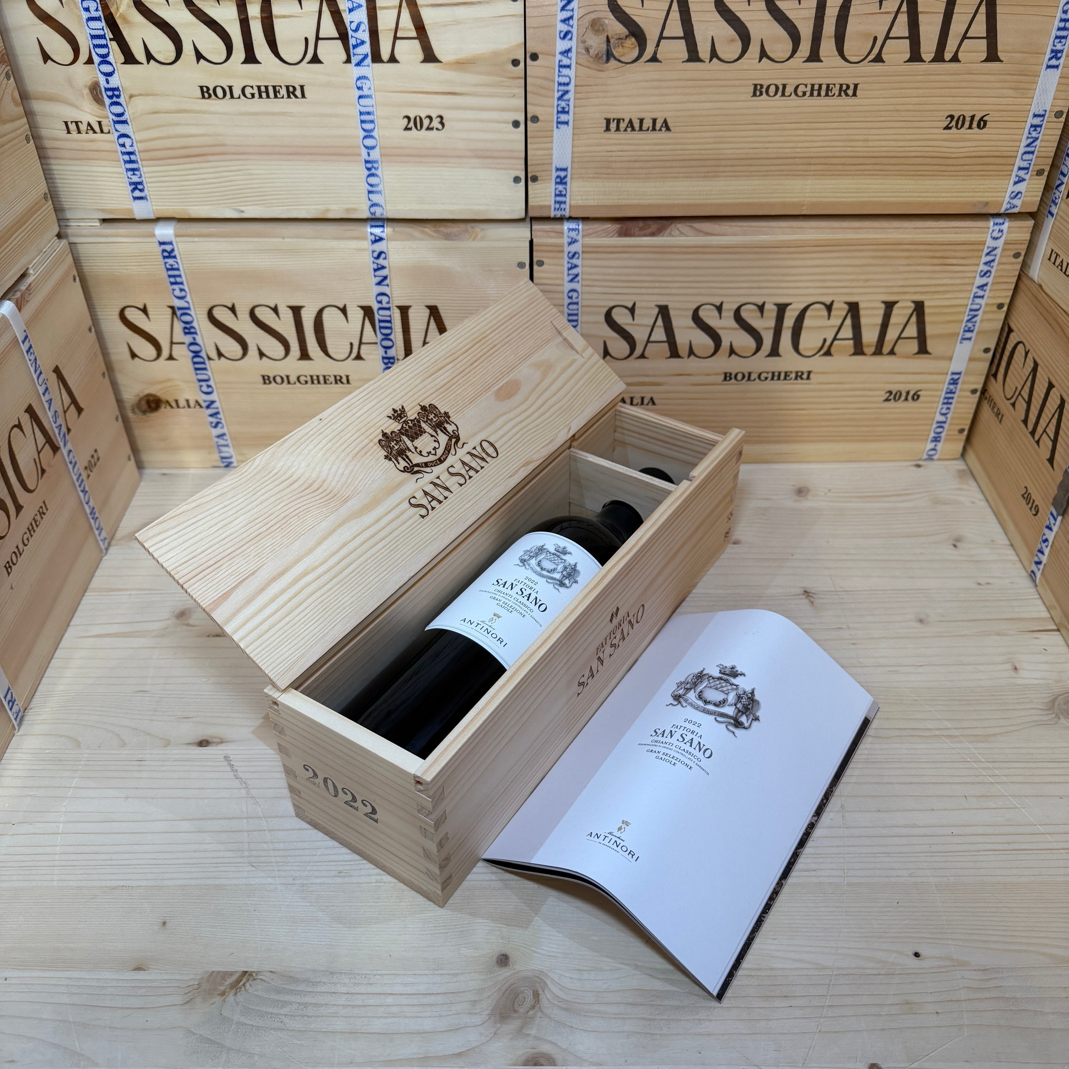 San Sano 2022 Chianti Classico Gran Selezione DOCG Marchesi Antinori - in Cassa Legno