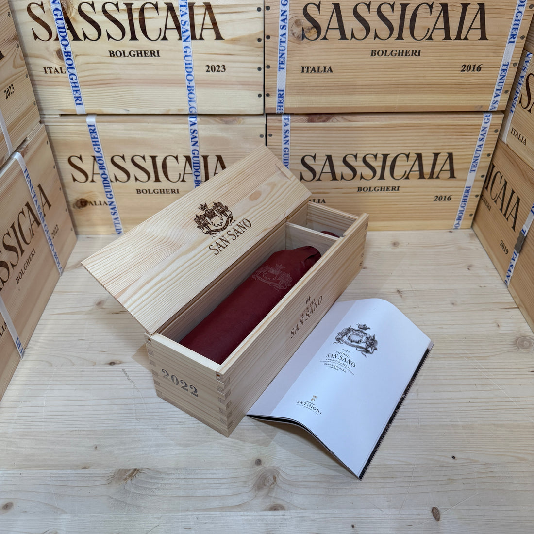 San Sano 2022 Chianti Classico Gran Selezione DOCG Marchesi Antinori - in Cassa Legno