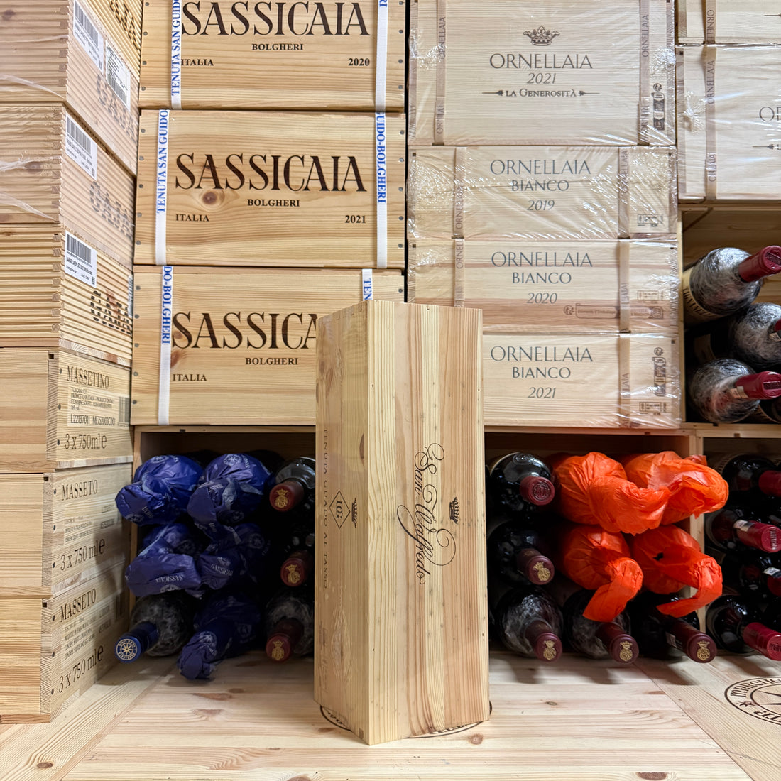 San Walfredo 2019 Magnum Tenuta Guado al Tasso Marchesi Antinori - in Cassa Legno