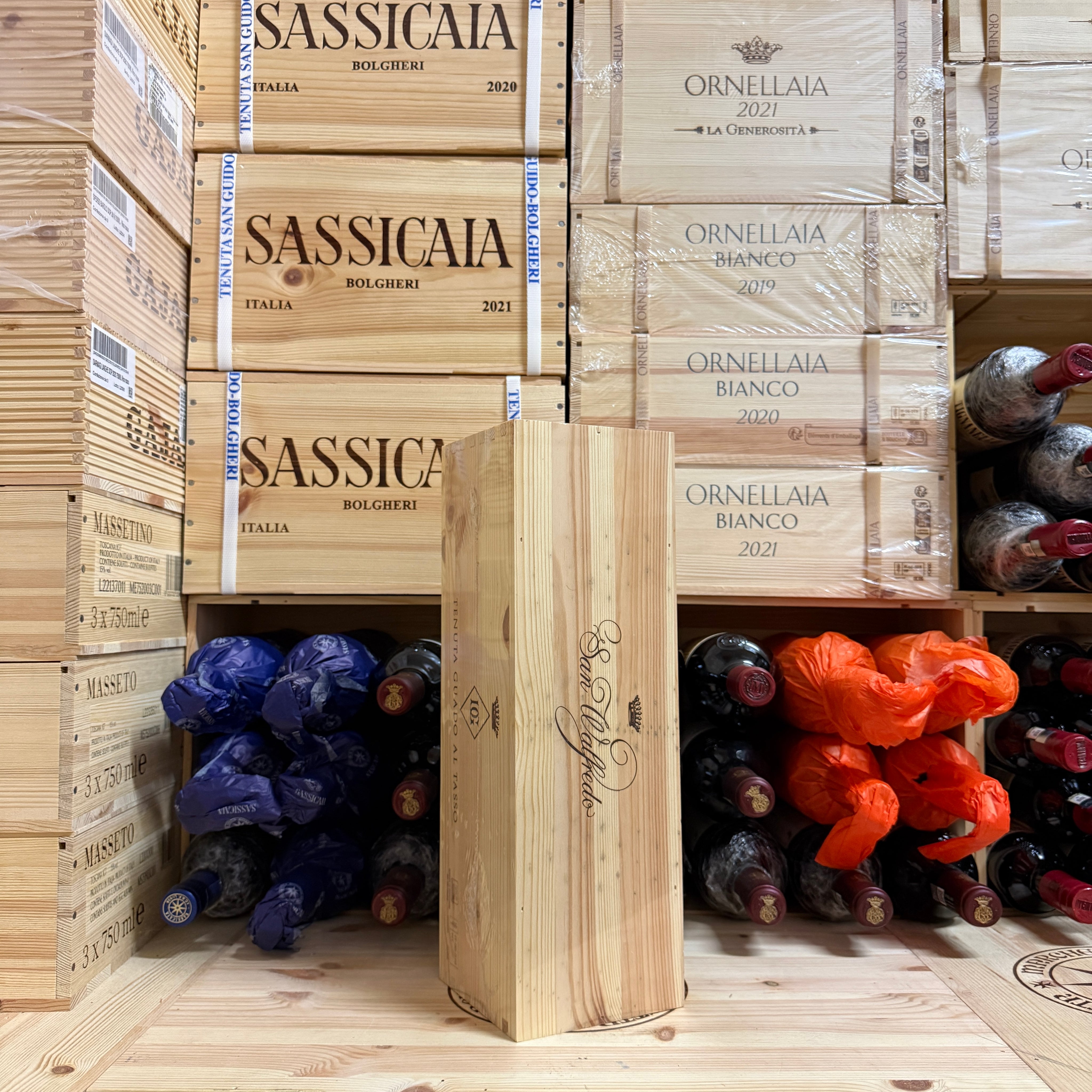 San Walfredo 2019 Magnum Tenuta Guado al Tasso Marchesi Antinori - in Cassa Legno