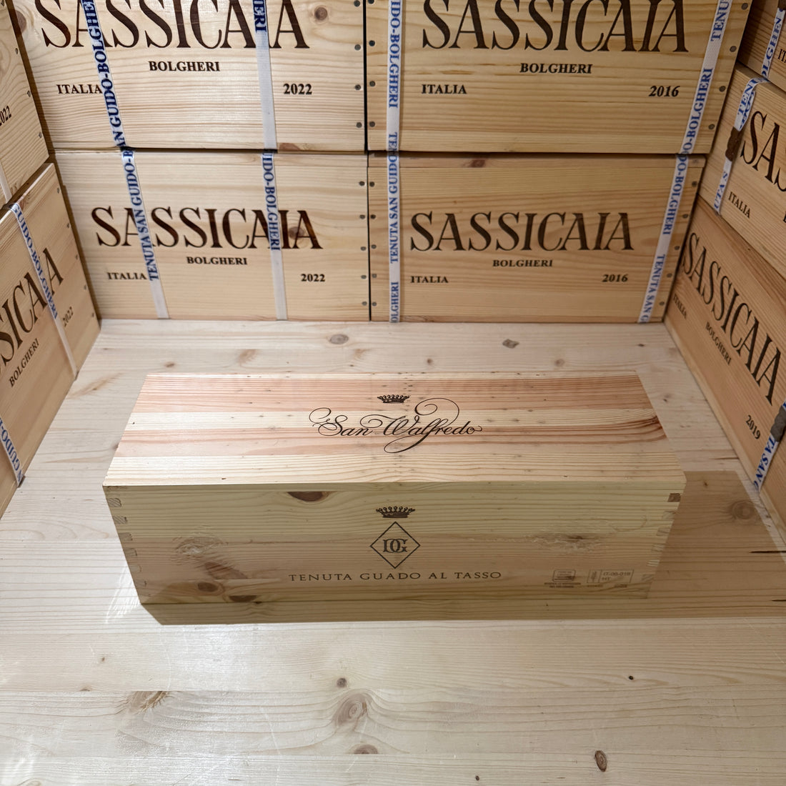 San Walfredo 2019 Magnum Tenuta Guado al Tasso Marchesi Antinori - in Cassa Legno