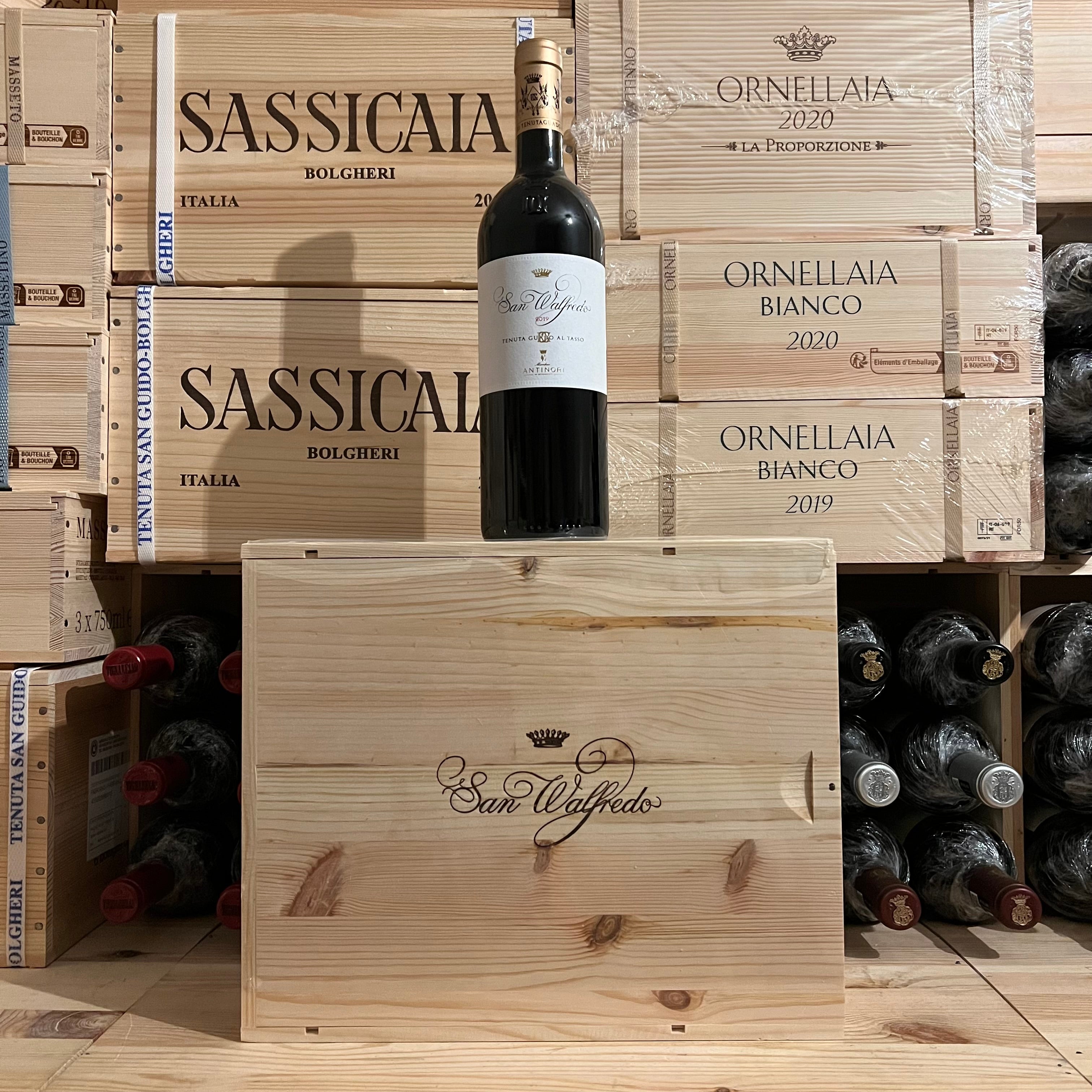 San Walfredo 2019 Tenuta Guado al Tasso Marchesi Antinori - Cassa Legno 3 Bottiglie