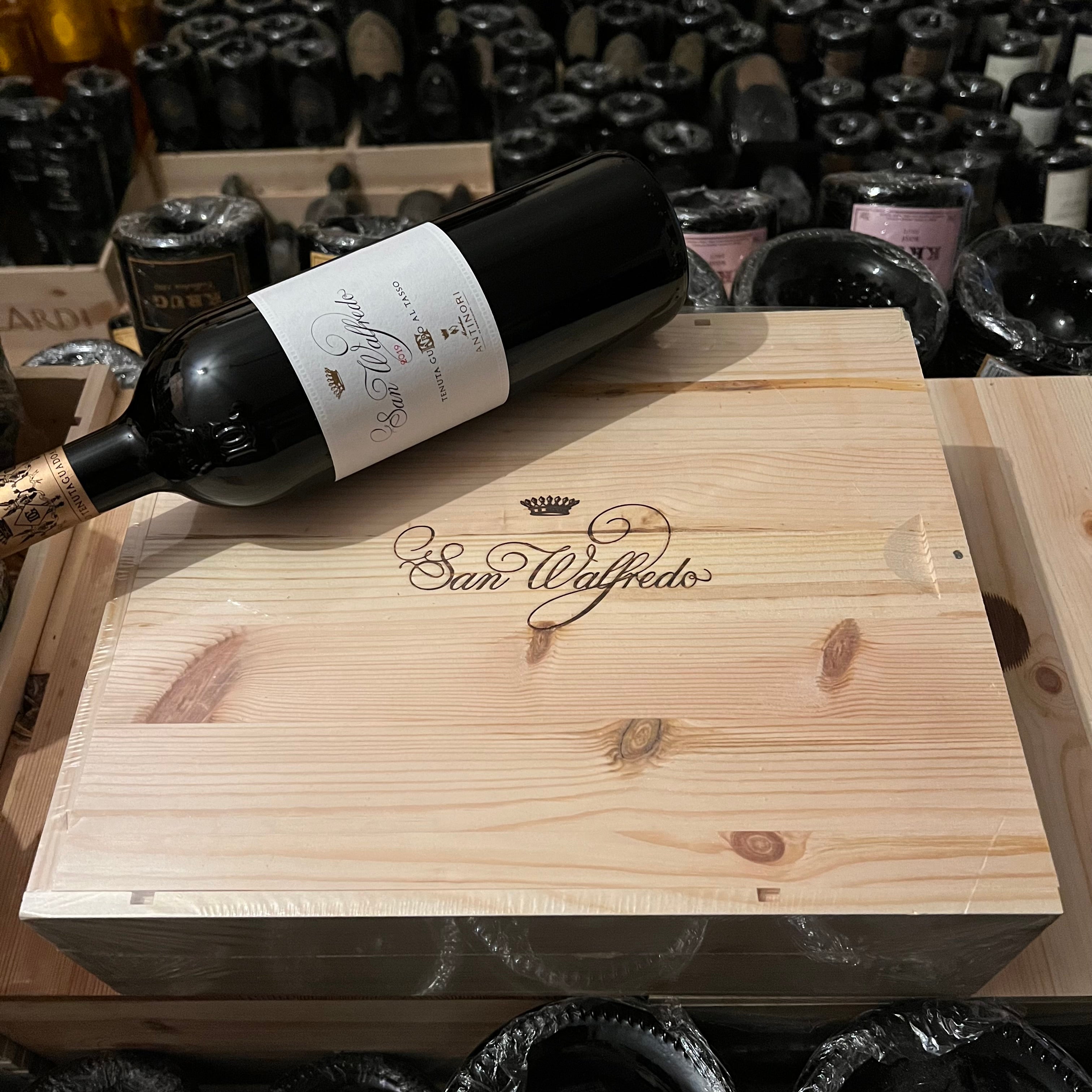 San Walfredo 2019 Tenuta Guado al Tasso Marchesi Antinori - Cassa Legno 3 Bottiglie