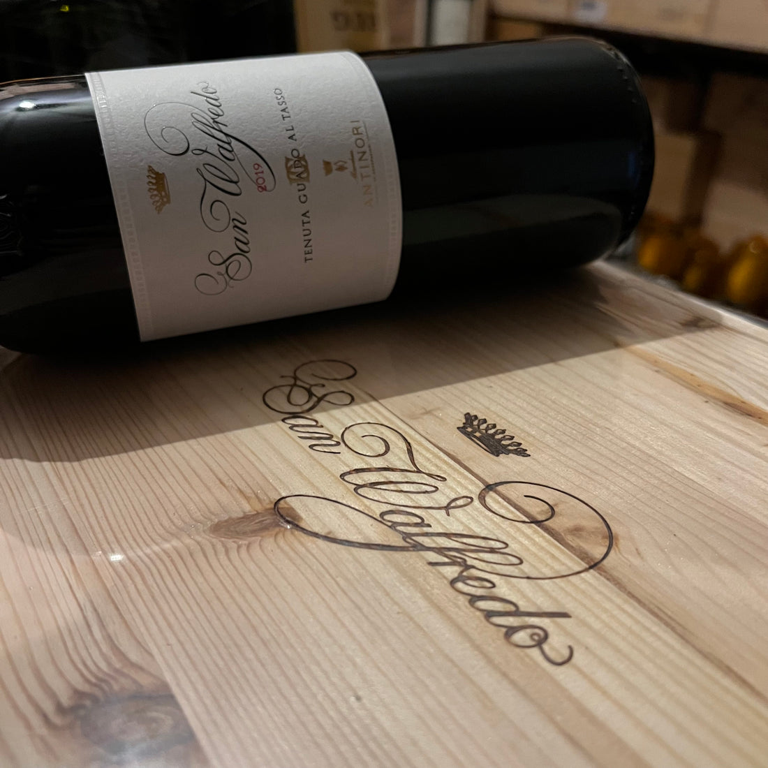 San Walfredo 2019 Tenuta Guado al Tasso Marchesi Antinori - Cassa Legno 3 Bottiglie