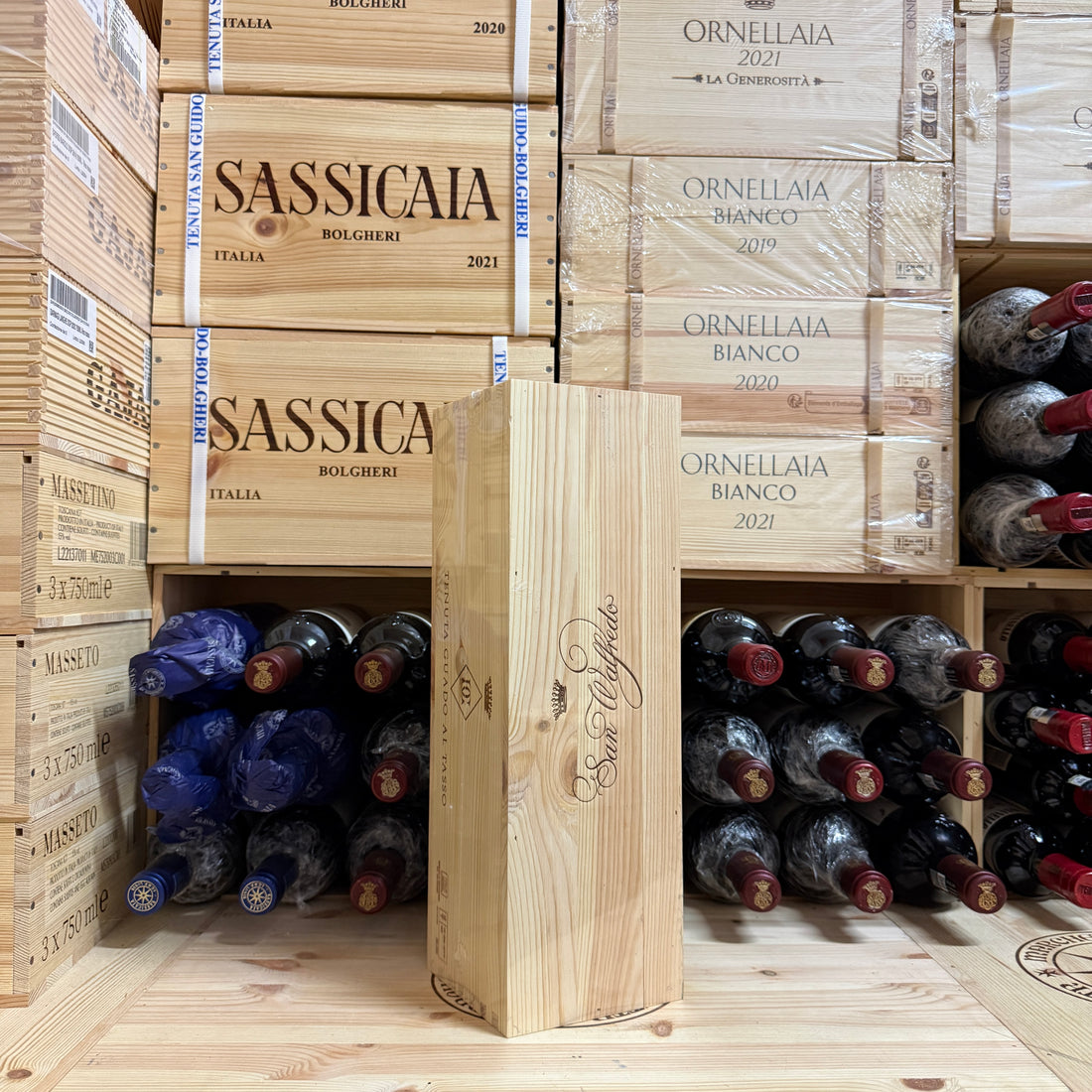 San Walfredo 2021 Magnum Tenuta Guado al Tasso Marchesi Antinori - in Cassa Legno