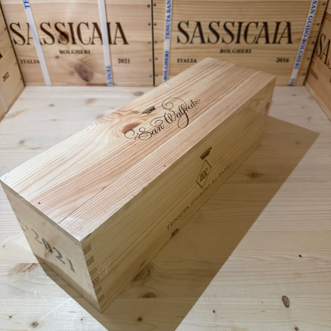 San Walfredo 2021 Magnum Tenuta Guado al Tasso Marchesi Antinori - in Cassa Legno