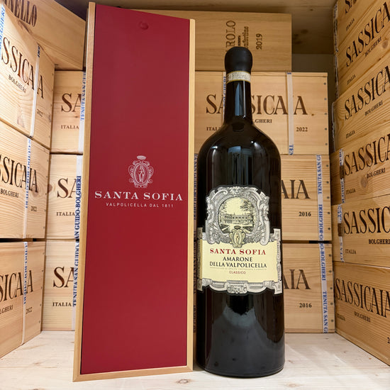 Santa Sofia Amarone della Valpolicella Classico DOCG 2019 McKenzie 5 Litri - in Cassa Legno