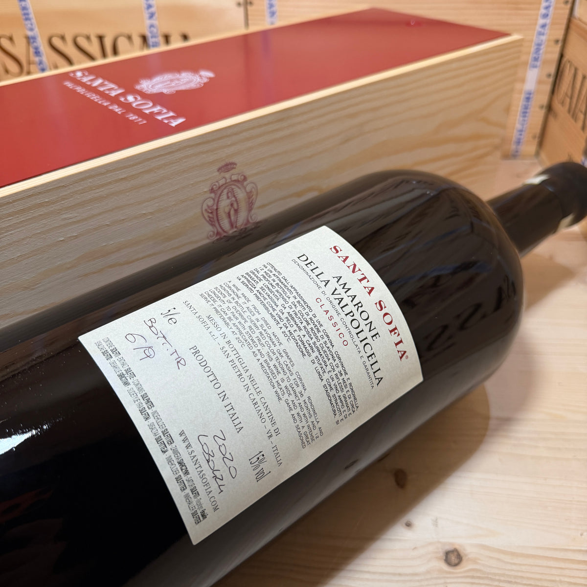 Santa Sofia Amarone della Valpolicella Classico DOCG 2020 McKenzie 5 Litri
