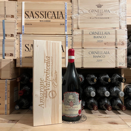 Santa Sofia Amarone della Valpolicella DOCG Classico Riserva 2015 Magnum in Cassa Legno