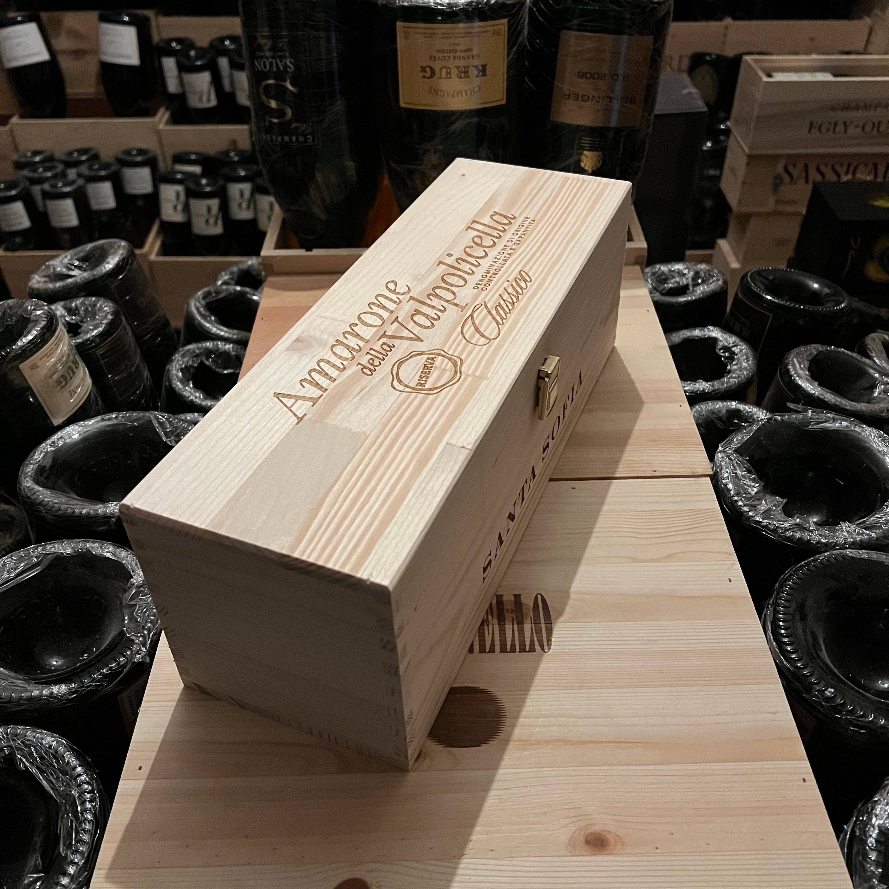 Santa Sofia Amarone della Valpolicella DOCG Classico Riserva 2015 Magnum in Cassa Legno