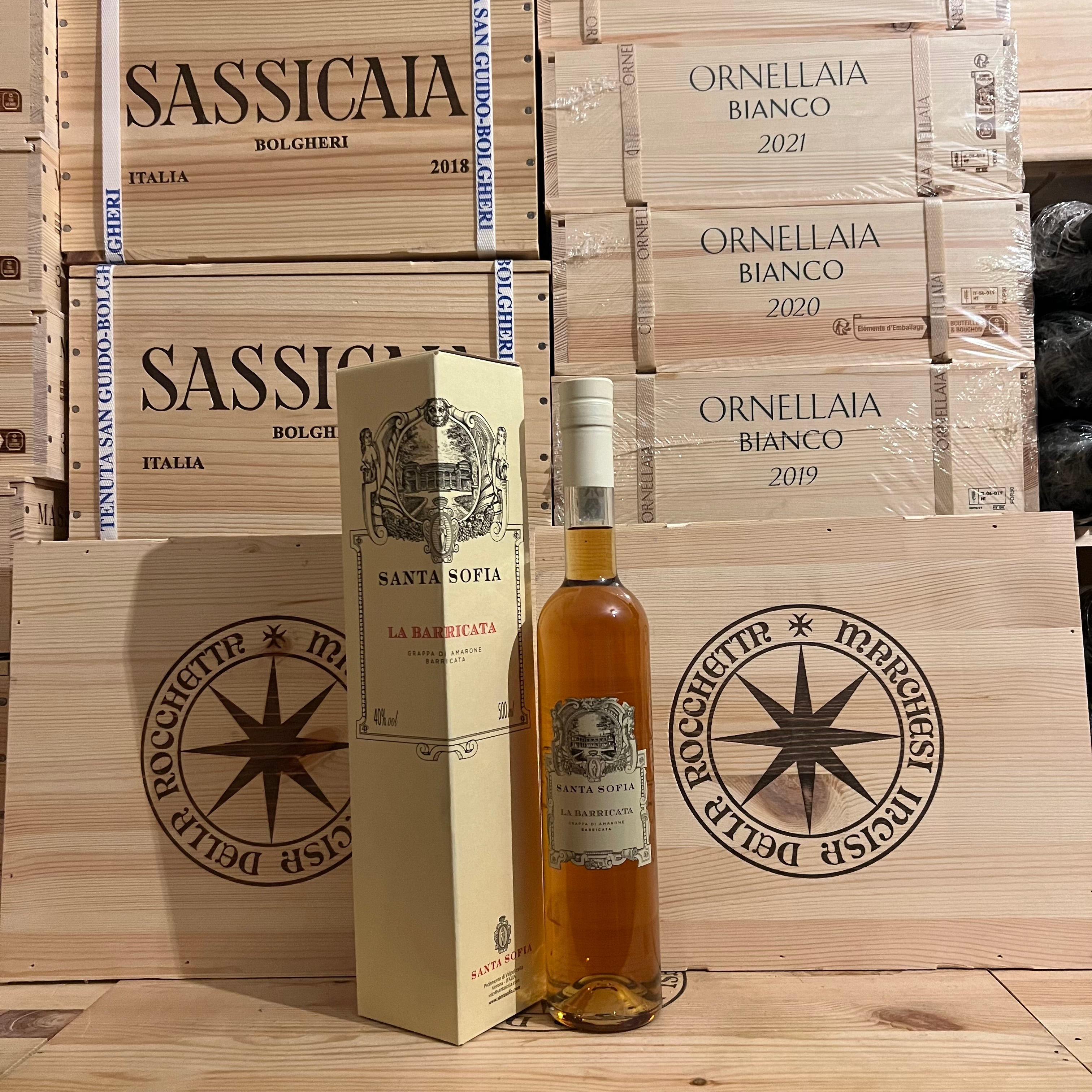 Santa Sofia Grappa di Amarone Barricata Astucciata - 50cl 40% Vol.