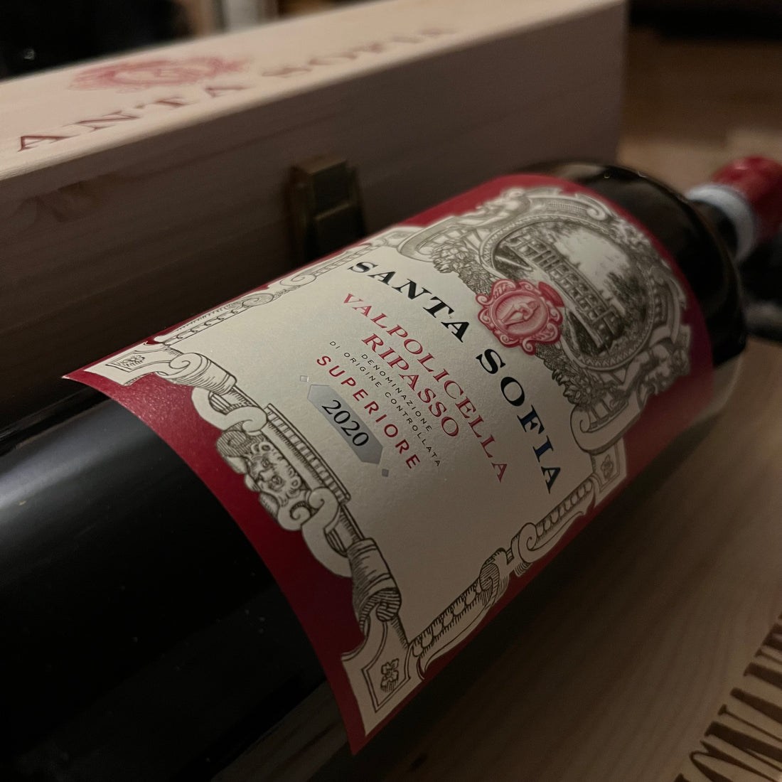 Santa Sofia Valpolicella Ripasso DOC Superiore 2020 Magnum - in Cassa Legno