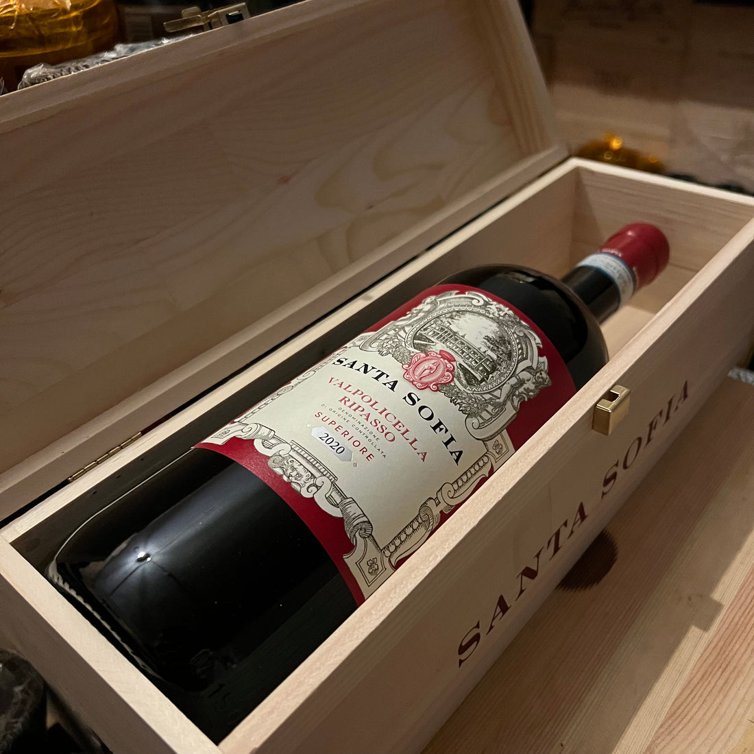 Santa Sofia Valpolicella Ripasso DOC Superiore 2020 Magnum - in Cassa Legno