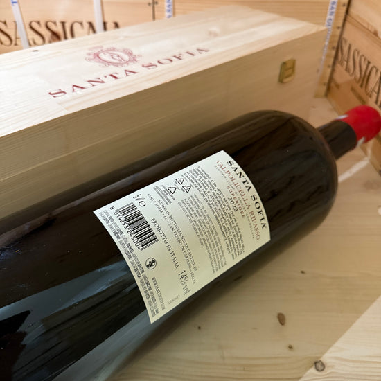 Santa Sofia Valpolicella Ripasso DOC Superiore 2022 McKenzie 5 Litri - in Cassa Legno