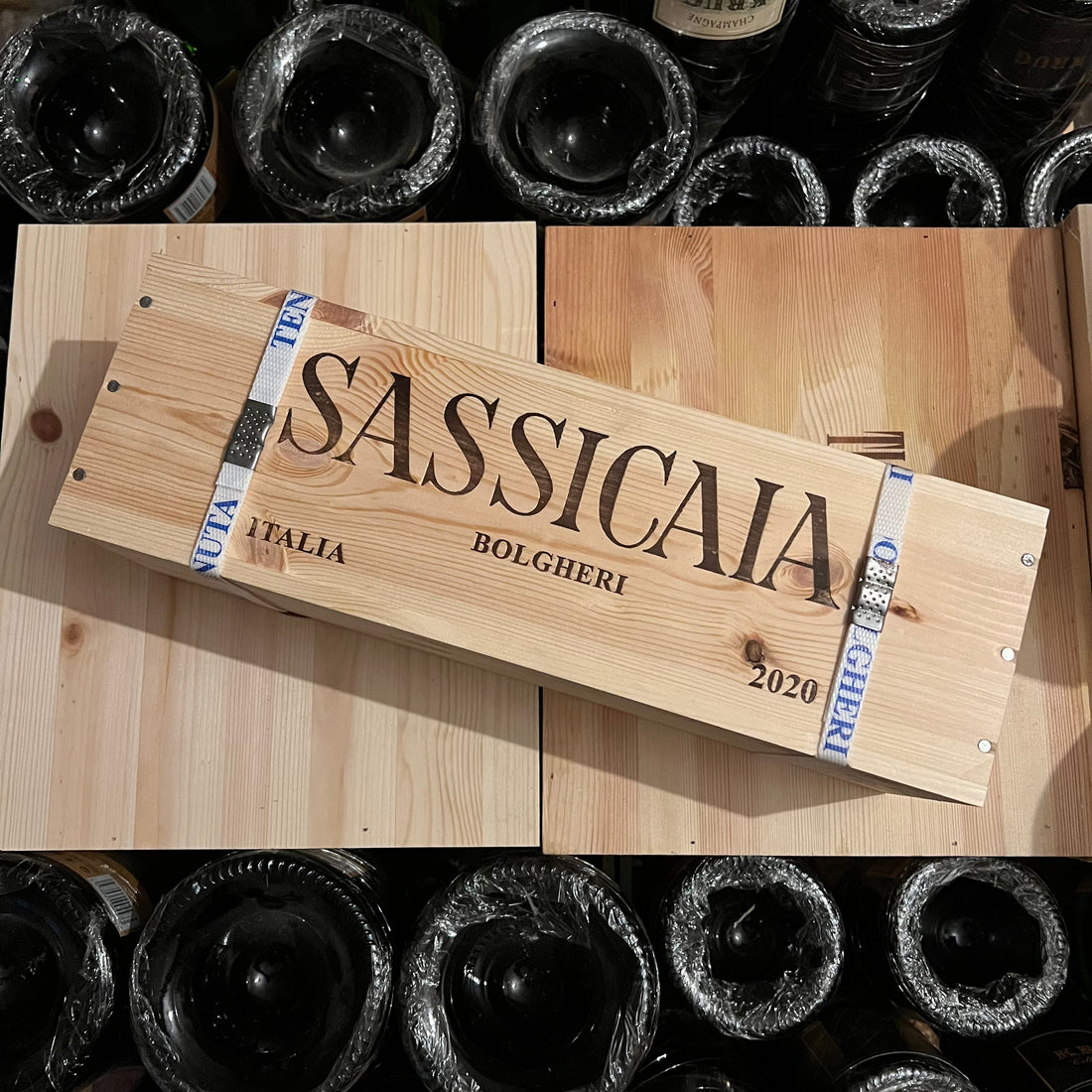 Sassicaia 2020 Magnum in Cassa Legno Tenuta San Guido