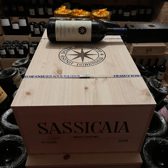 Sassicaia 2020 Tenuta San Guido - Cassa Legno 12 Bottiglie