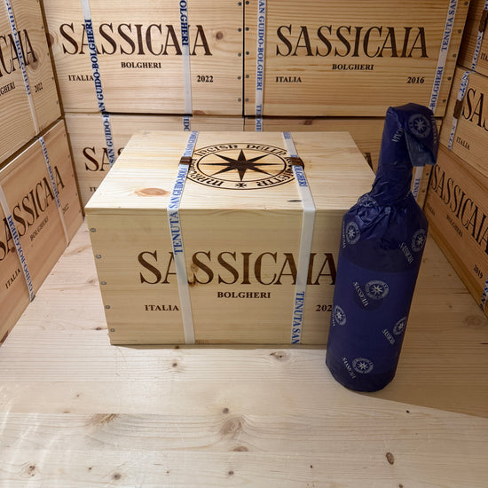 Sassicaia 2023 Tenuta San Guido - Cassa Legno 6 Bottiglie - Preordine