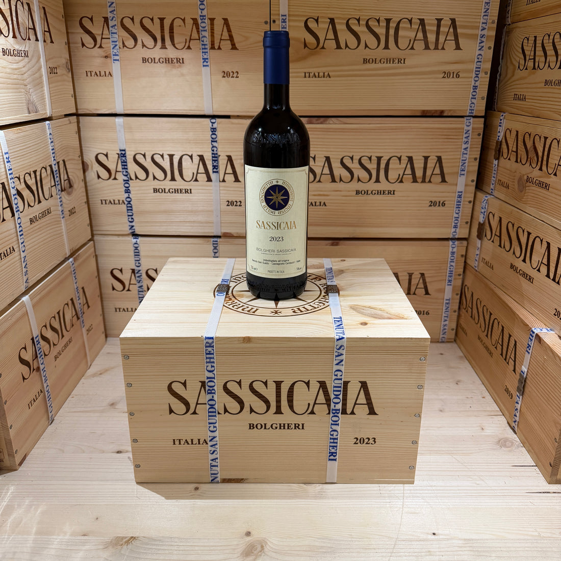 Sassicaia 2023 Tenuta San Guido - Cassa Legno 6 Bottiglie