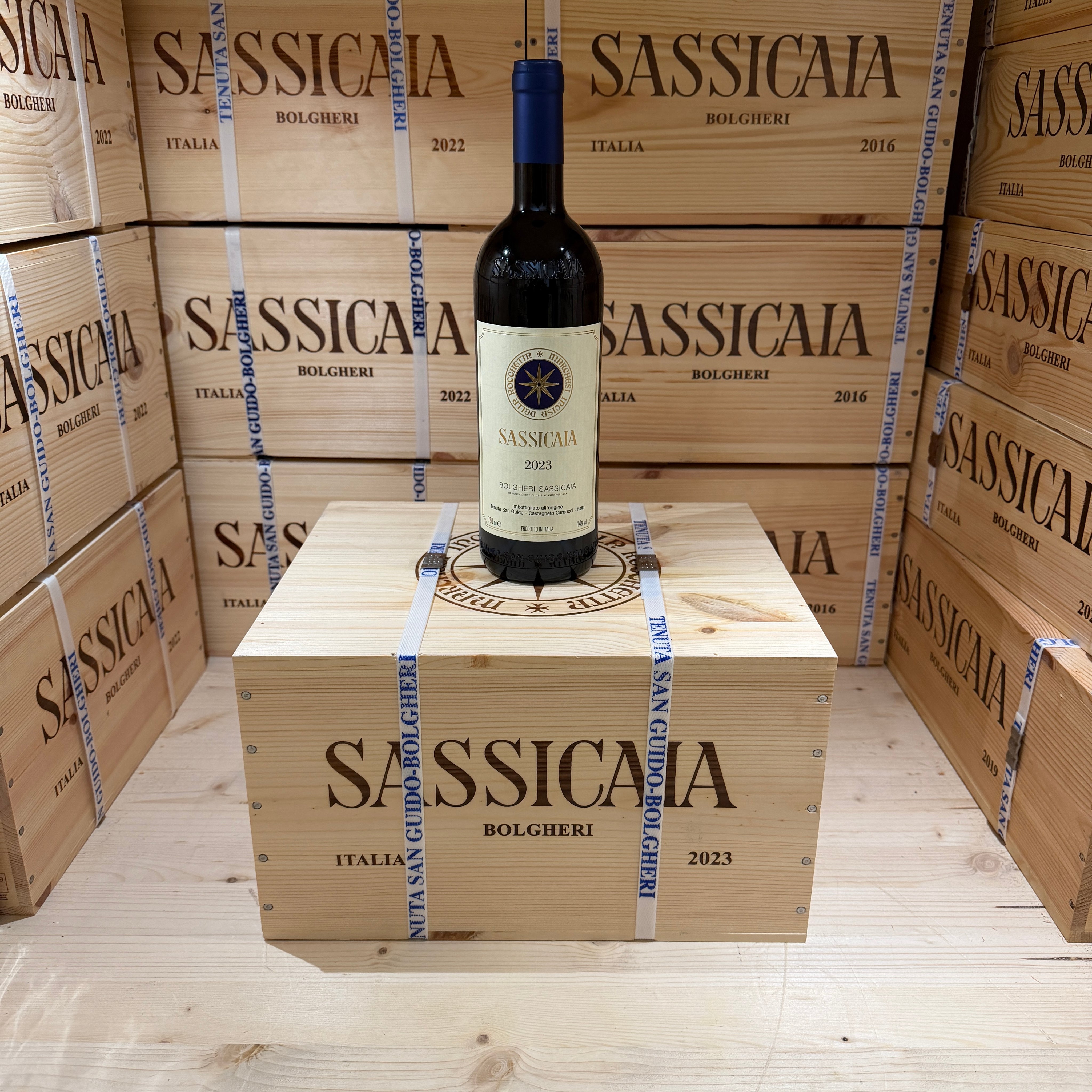 Sassicaia 2023 Tenuta San Guido - Cassa Legno 6 Bottiglie
