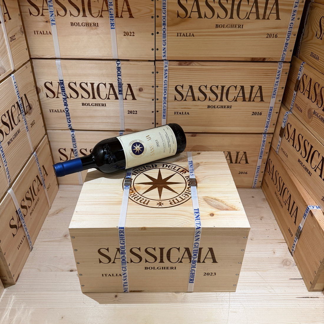 Sassicaia 2023 Tenuta San Guido - Cassa Legno 6 Bottiglie