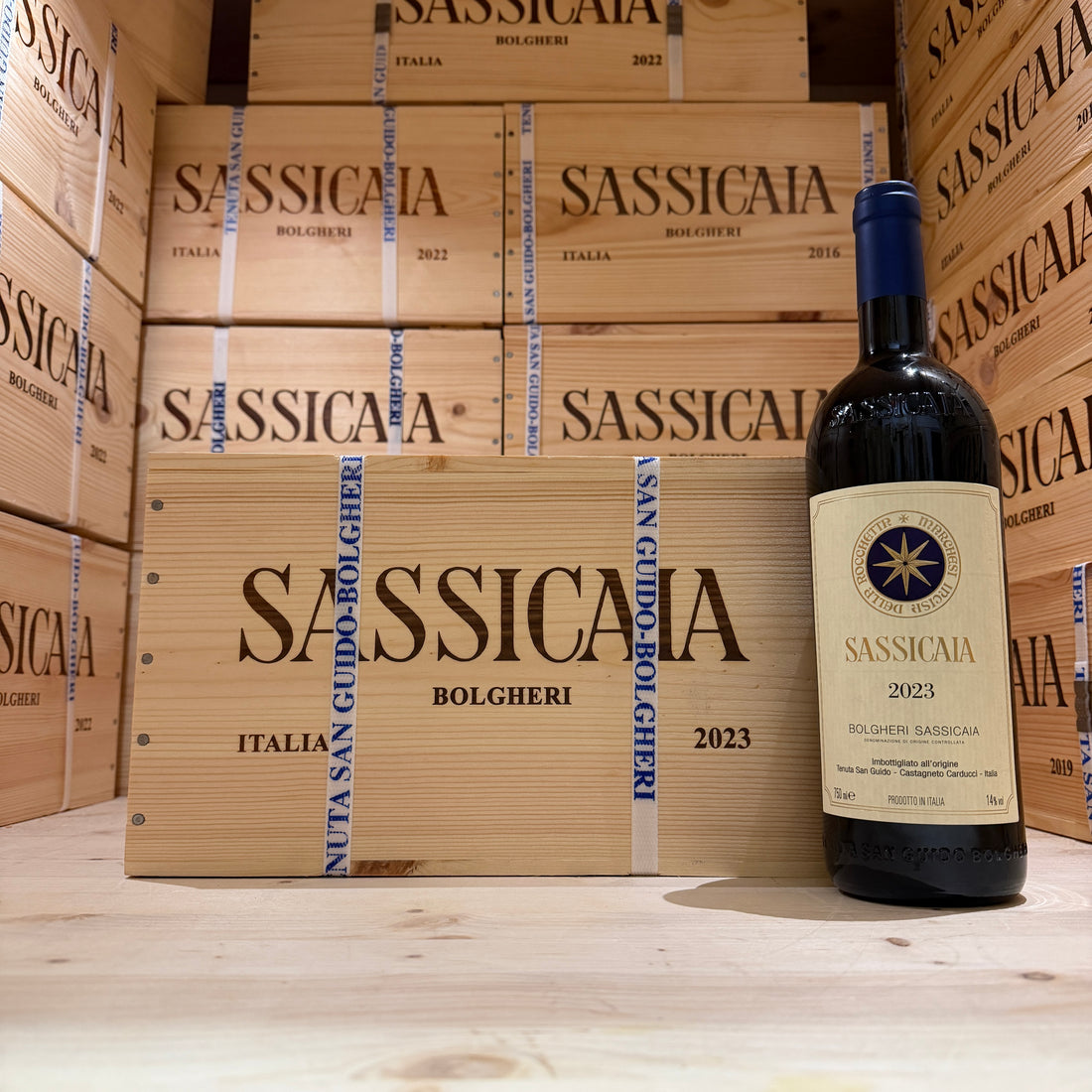 Sassicaia 2023 Tenuta San Guido - Cassa Legno 6 Bottiglie