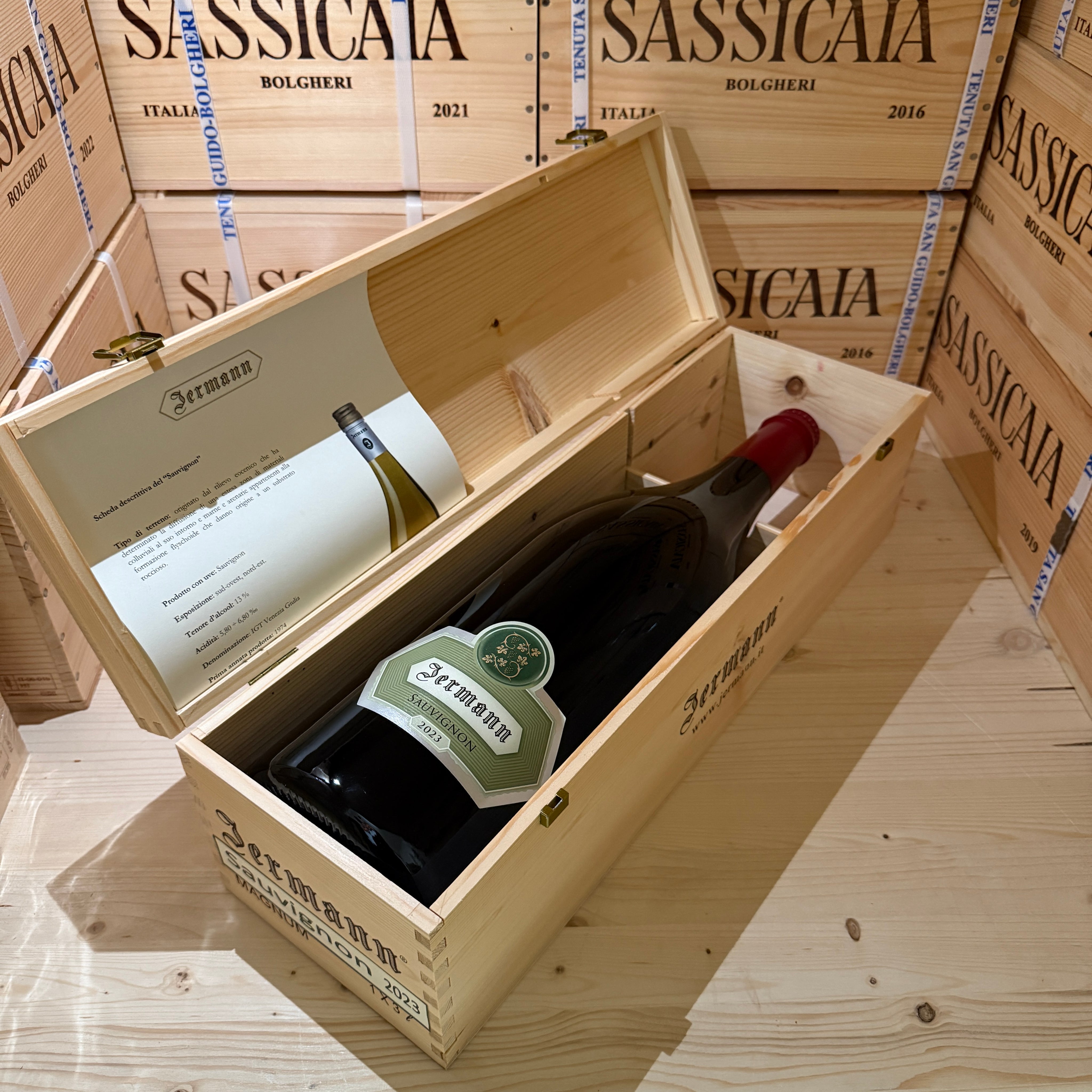 Sauvignon Jermann 2024 Jeroboam - in Cassa Legno