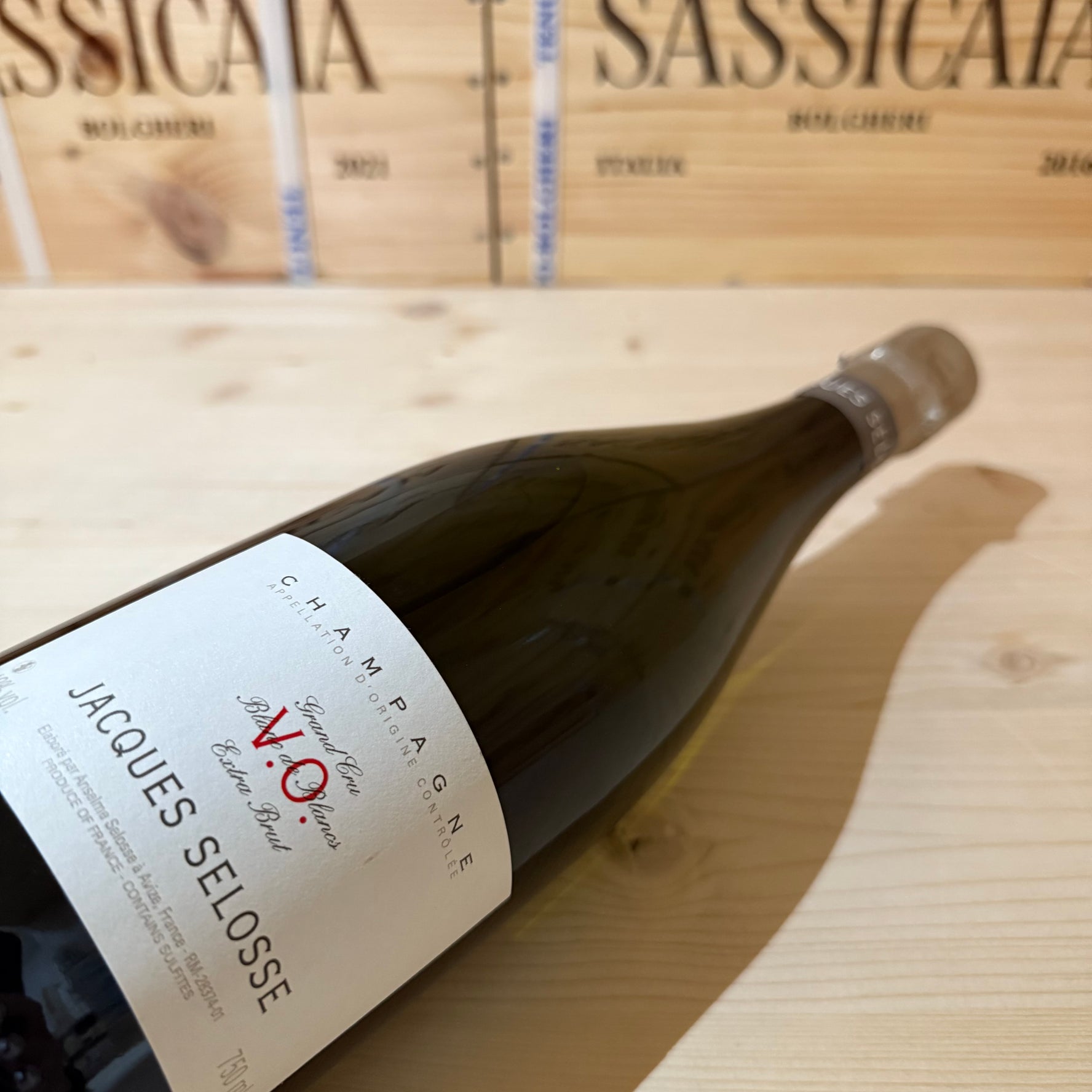 Selosse V.O. “Version Originale” Grand Cru Blanc de Blancs Extra Brut - Deg. 25/05/2018
