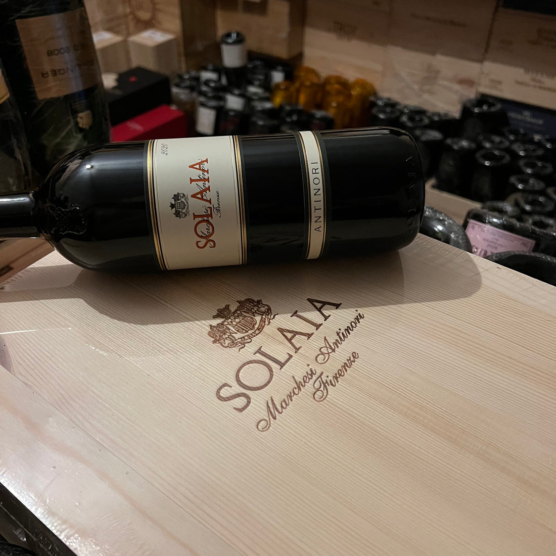 Solaia 2020 Marchesi Antinori - Cassa Legno 3 Bottiglie