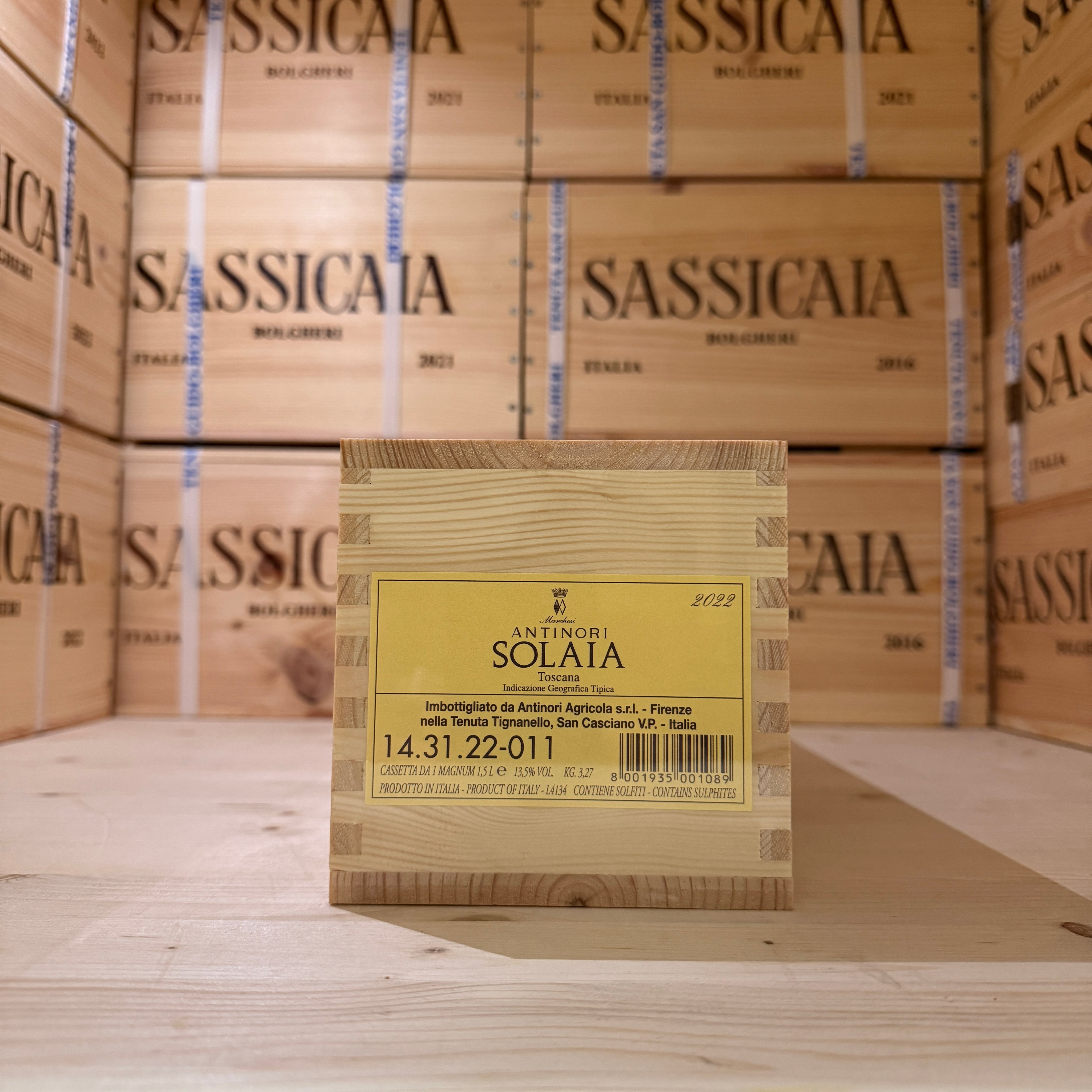 Solaia 2022 Magnum Tenuta Tignanello Marchesi Antinori - in Cassa Legno