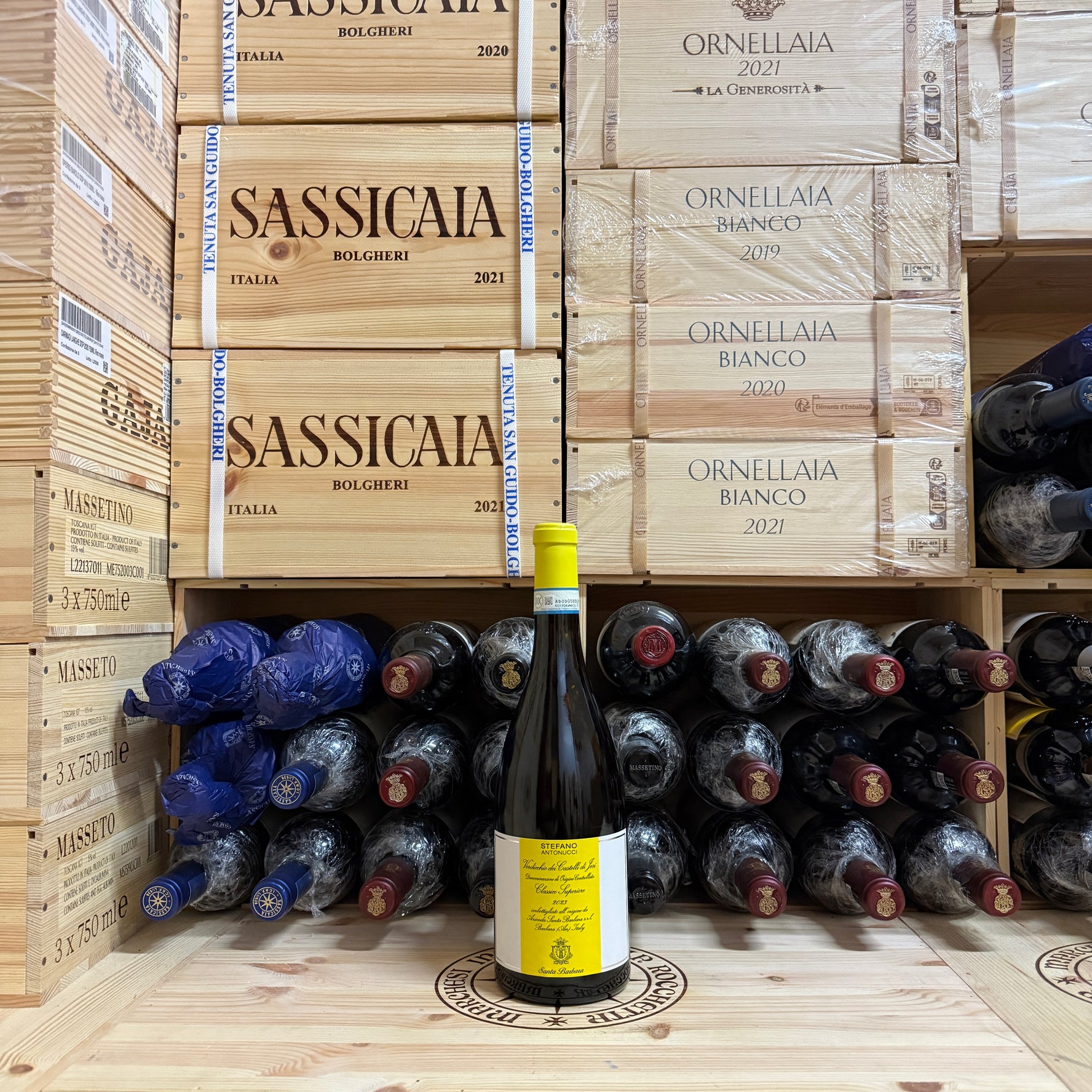 Stefano Antonucci 2023 Santa Barbara Verdicchio dei Castelli di Jesi DOC Classico Superiore