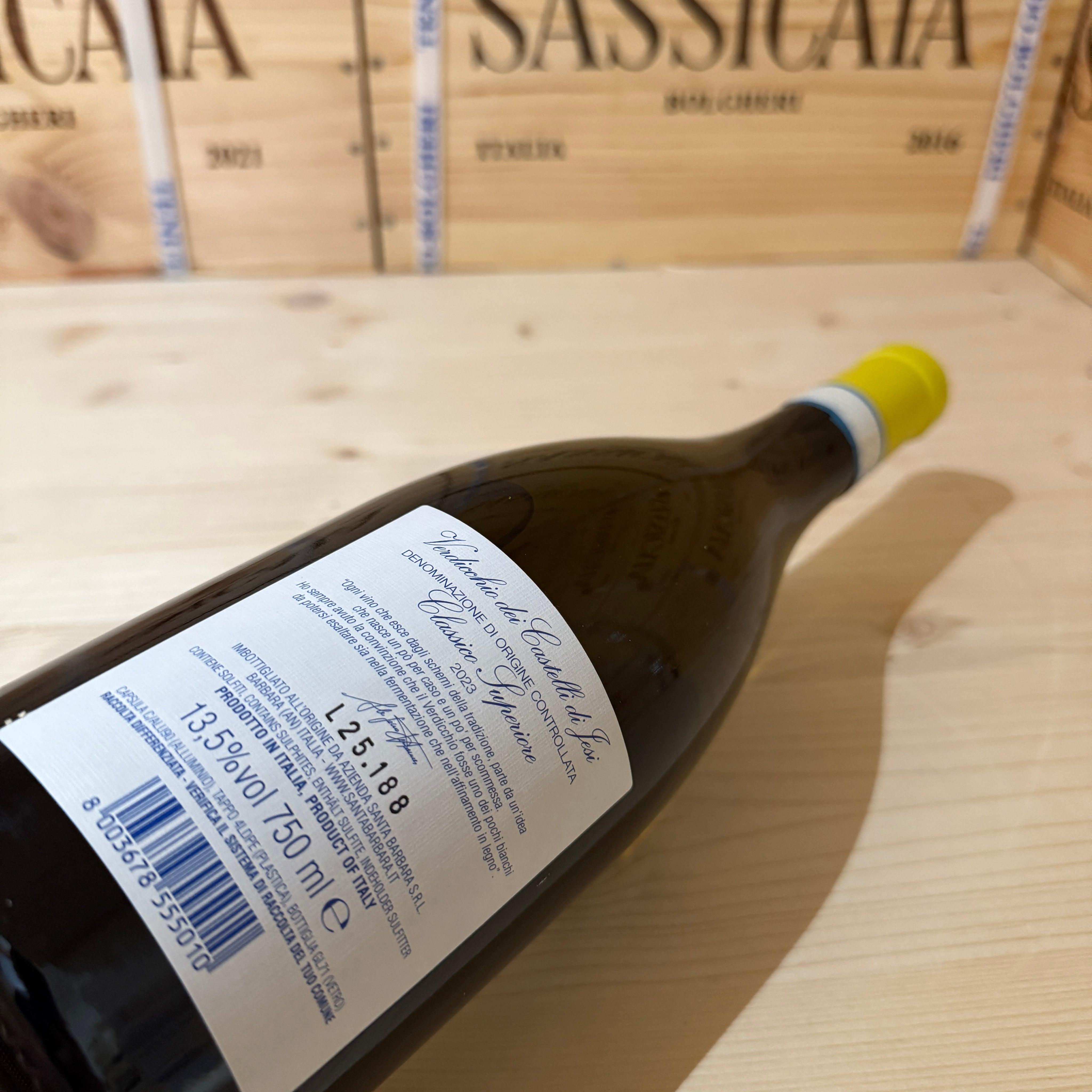 Stefano Antonucci 2023 Santa Barbara Verdicchio dei Castelli di Jesi DOC Classico Superiore