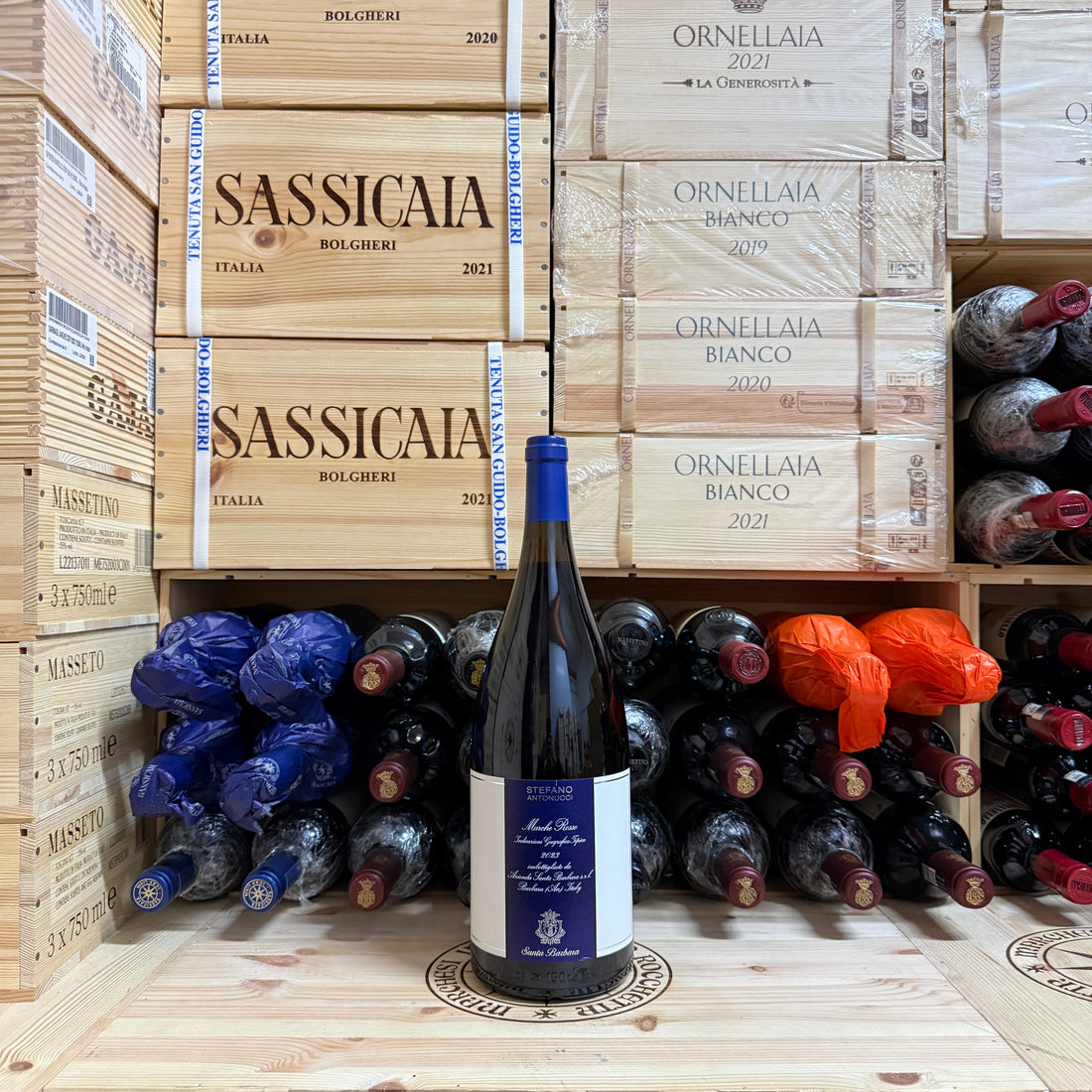Stefano Antonucci Rosso 2023 Magnum Marche Rosso IGT Santa Barbara