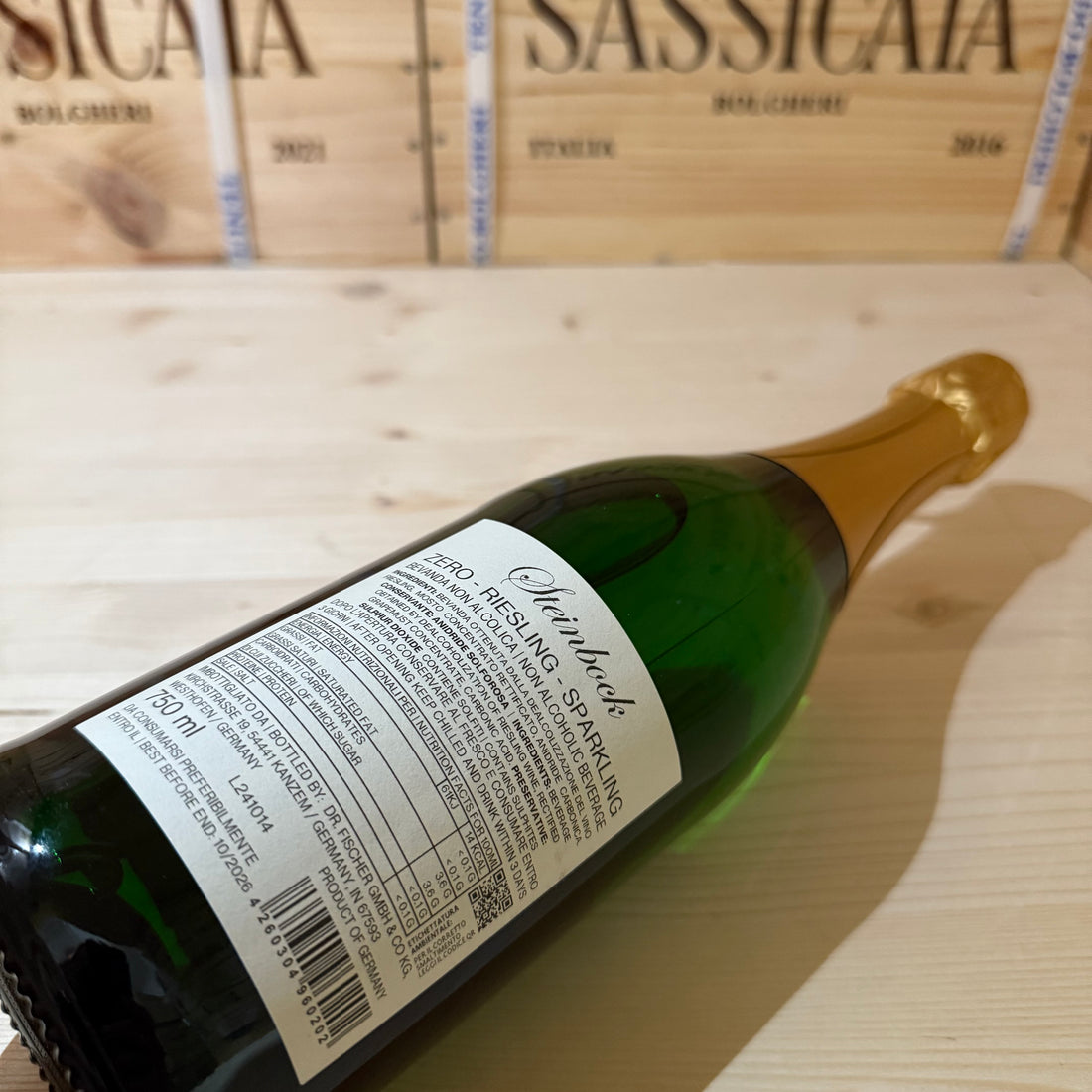 Steinbock Alcohol free Riesling Sparkling Hofstatter