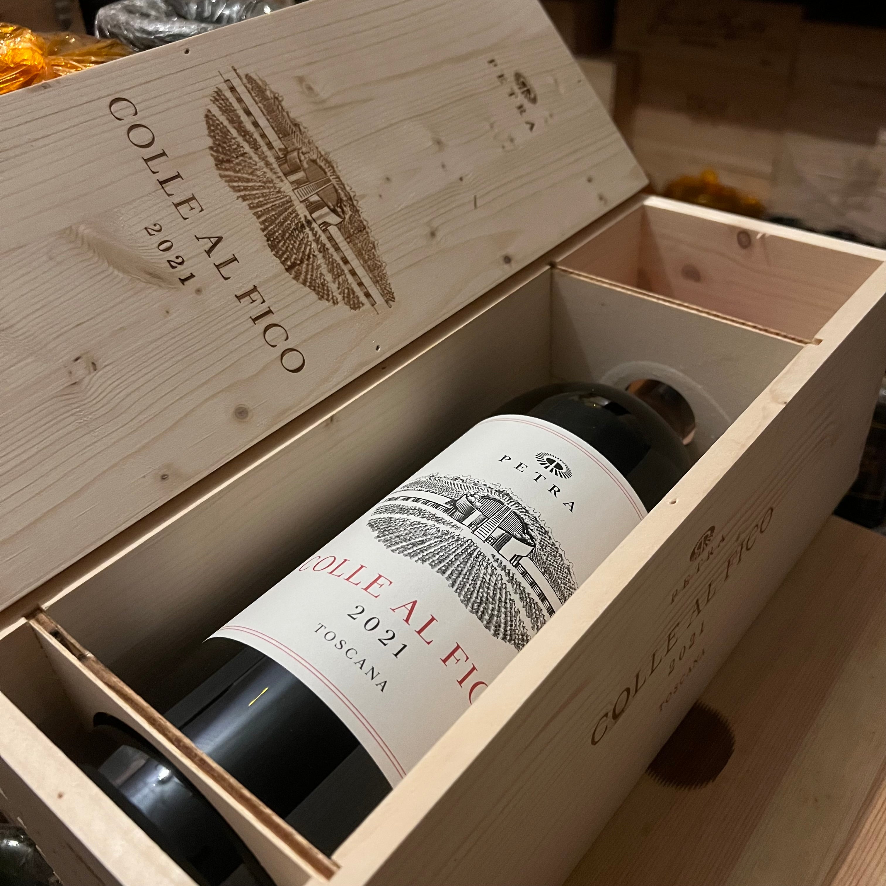 Syrah Colle al Fico Petra 2021 Magnum - in Cassa Legno