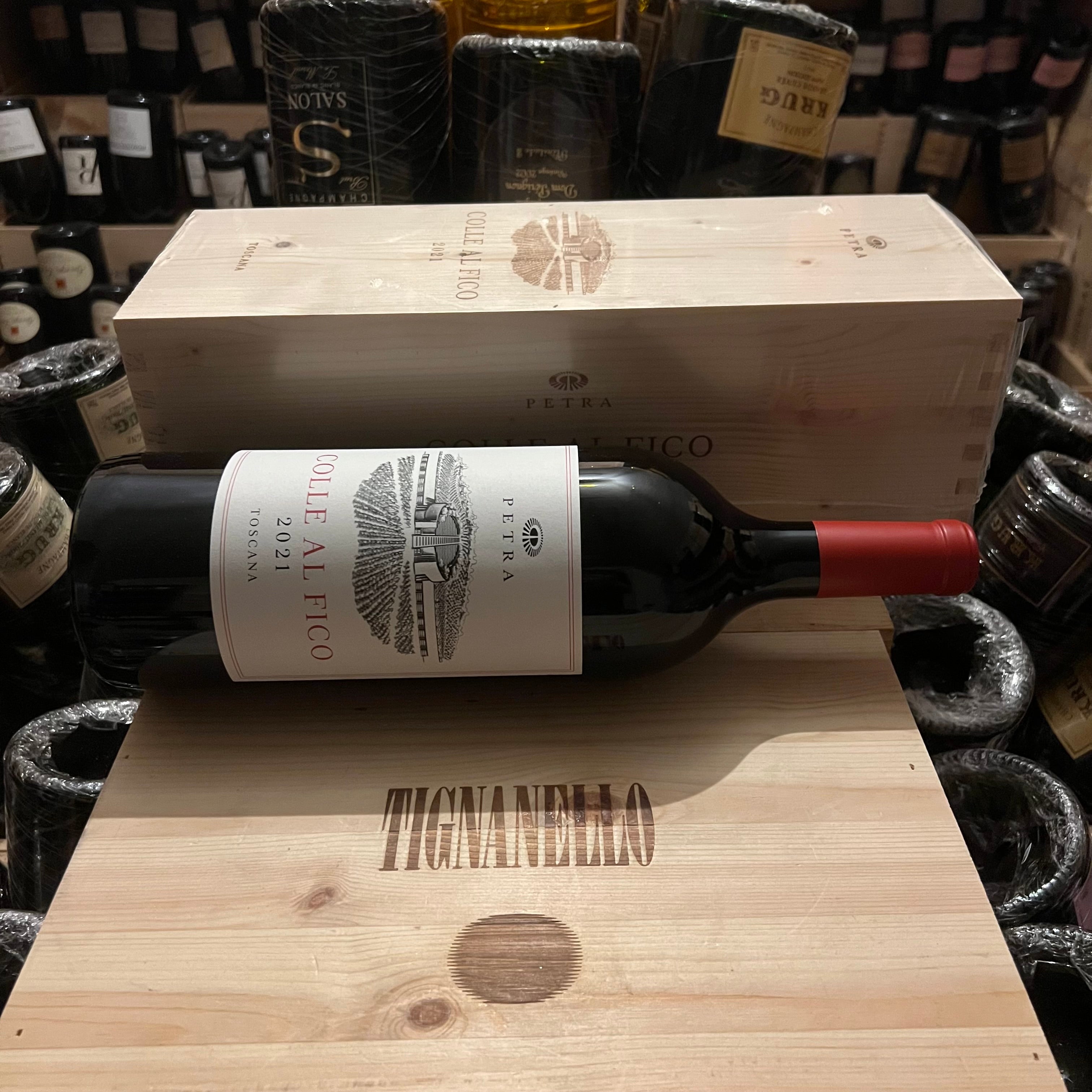 Syrah Colle al Fico Petra 2021 Magnum - in Cassa Legno