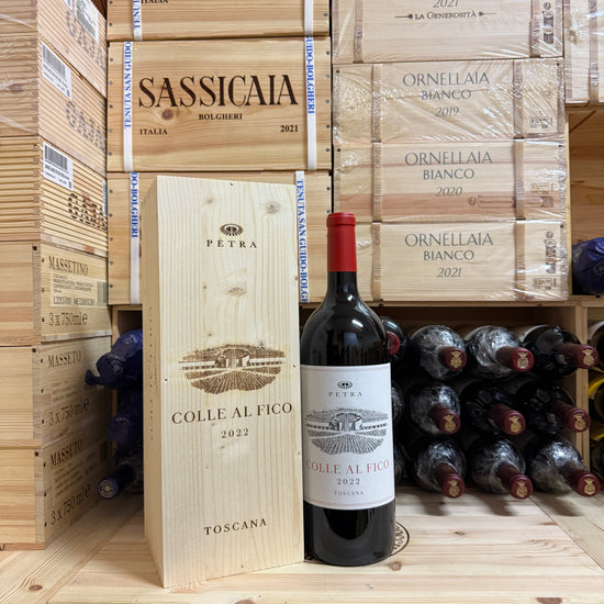 Syrah Colle al Fico Petra 2022 Magnum - in Cassa Legno