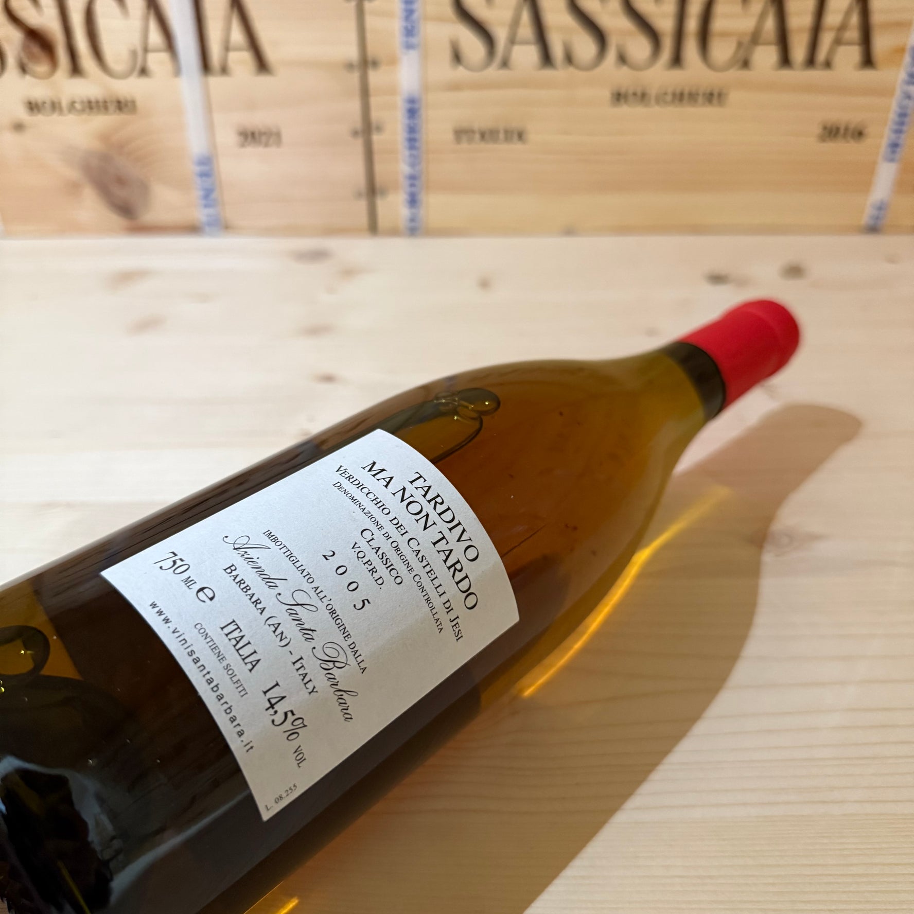 Tardivo ma non Tardo 2005 Santa Barbara Verdicchio dei Castelli di Jesi DOC Classico