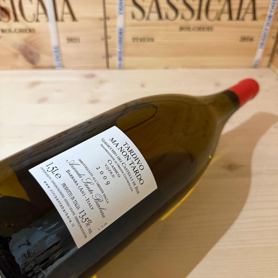 Tardivo ma non Tardo 2009 Magnum Santa Barbara Verdicchio dei Castelli di Jesi DOC Classico