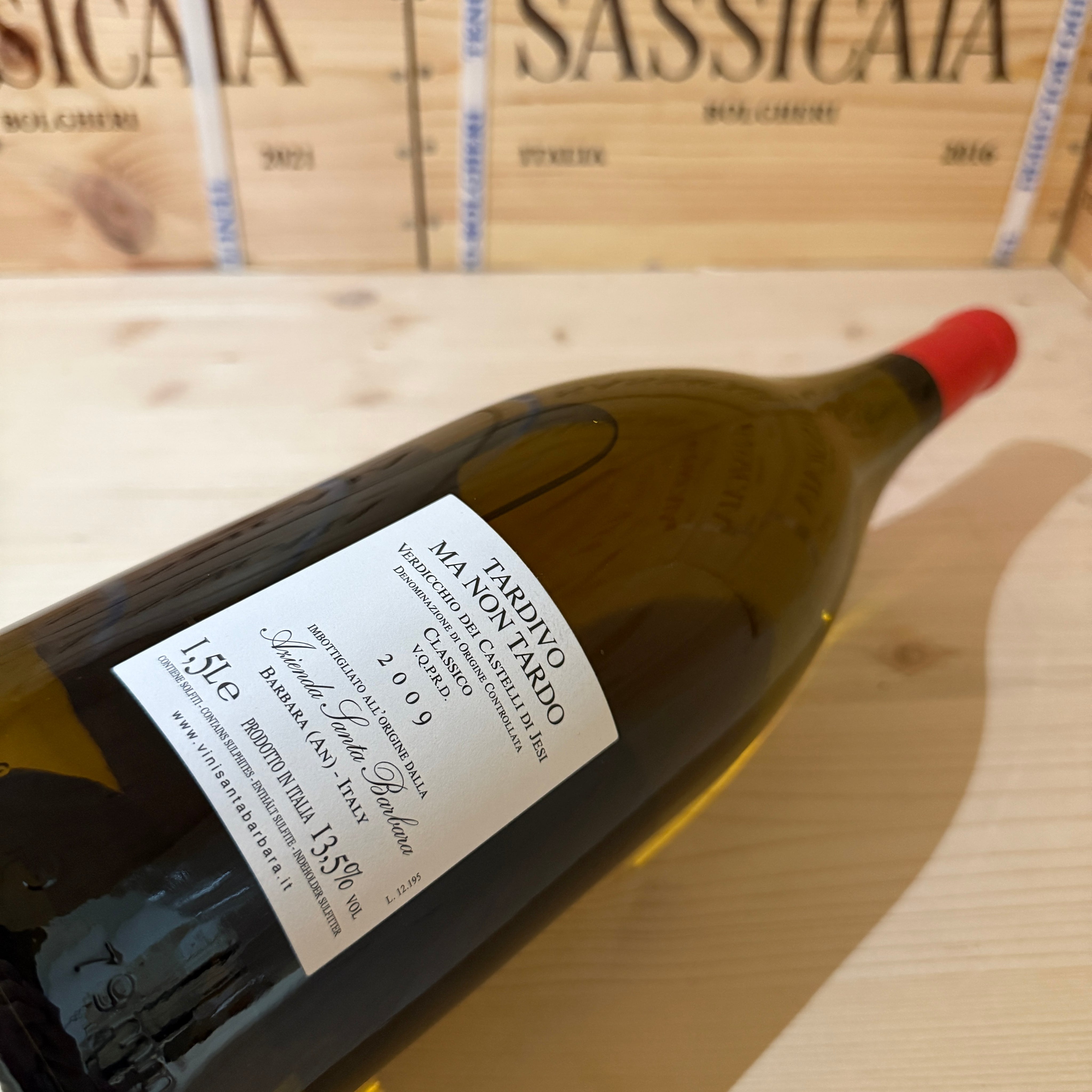 Tardivo ma non Tardo 2009 Magnum Santa Barbara Verdicchio dei Castelli di Jesi DOC Classico