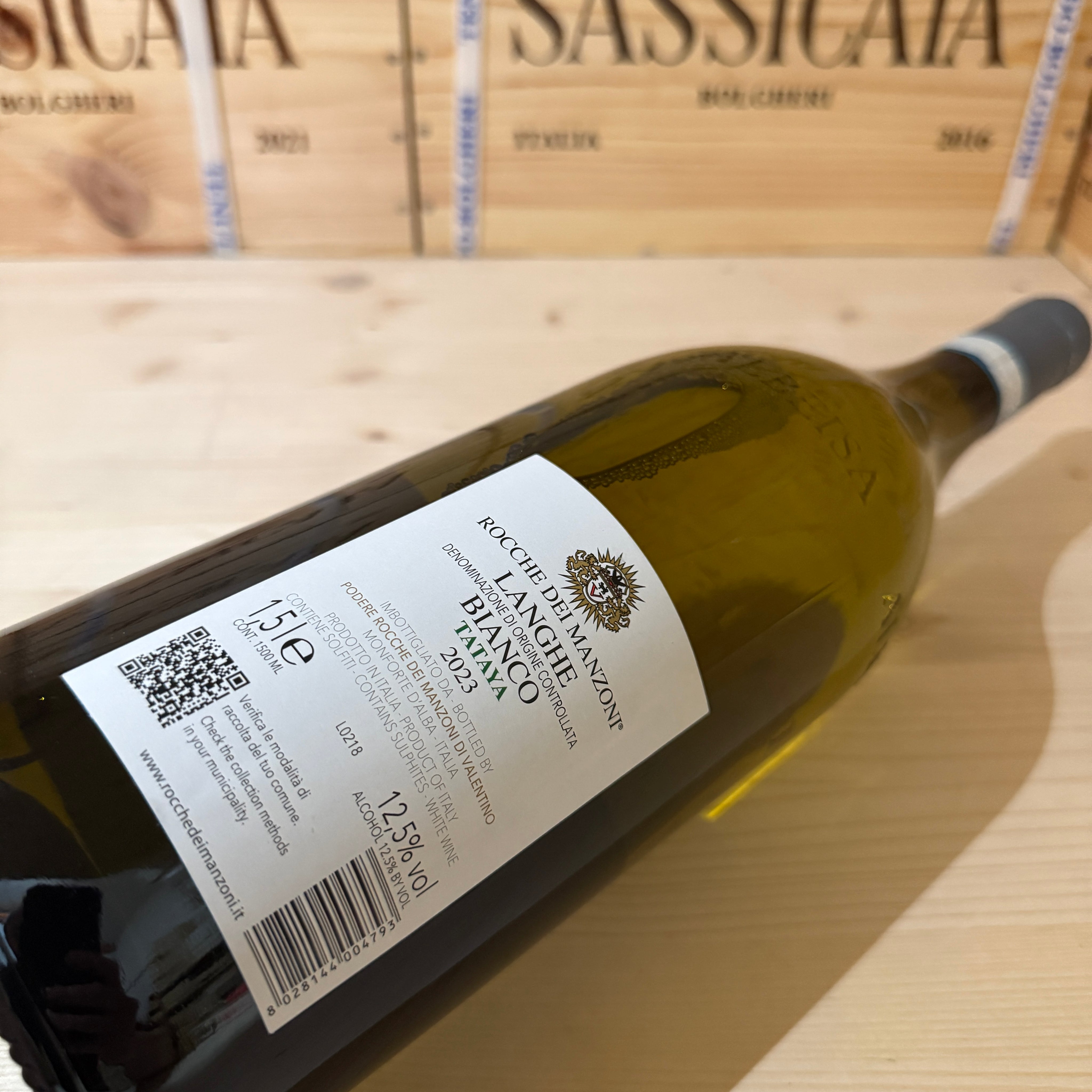 Tataya 2023 Magnum Langhe DOC Bianco Rocche dei Manzoni